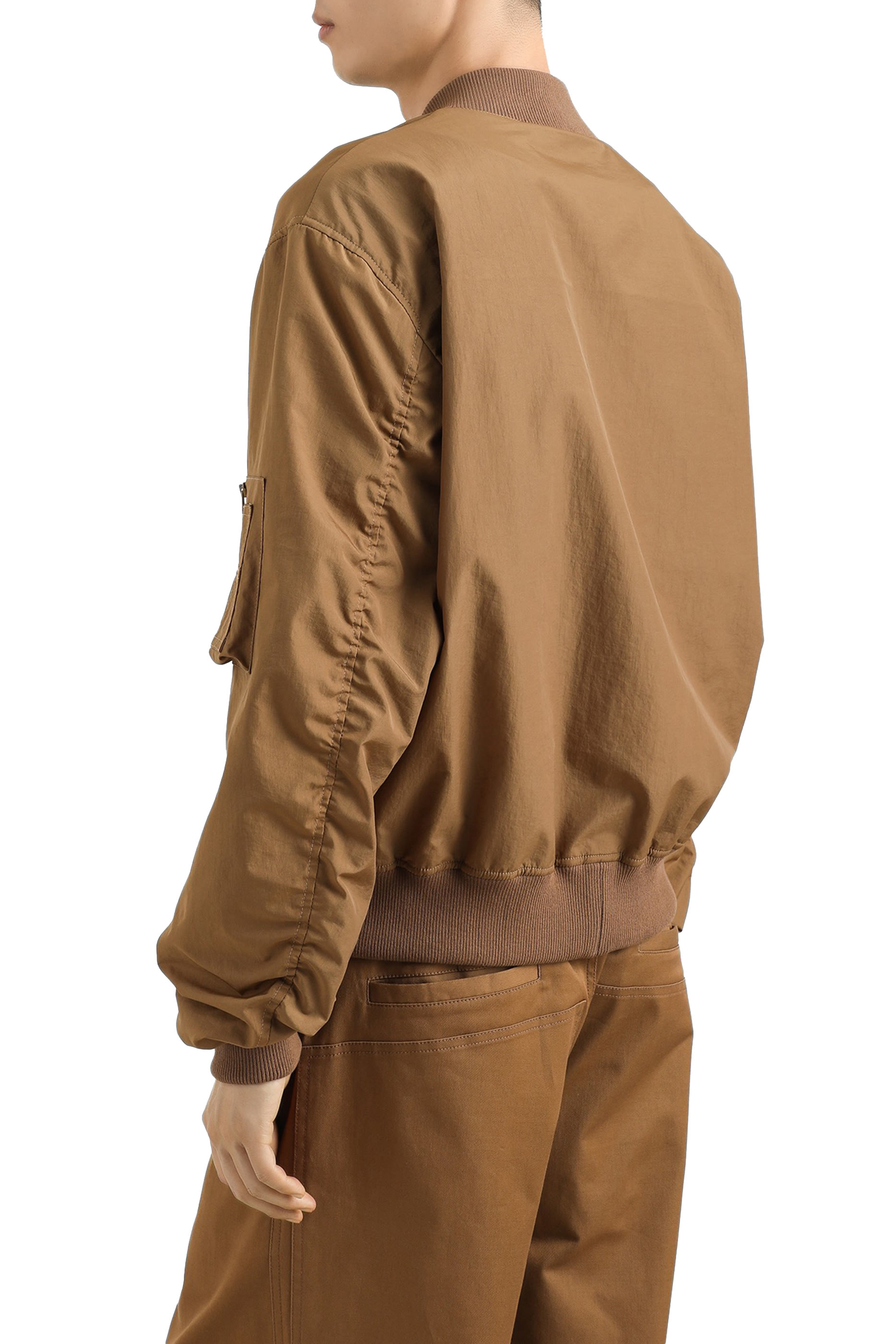 Logo Tag Technical Fabric Bomber Jacket