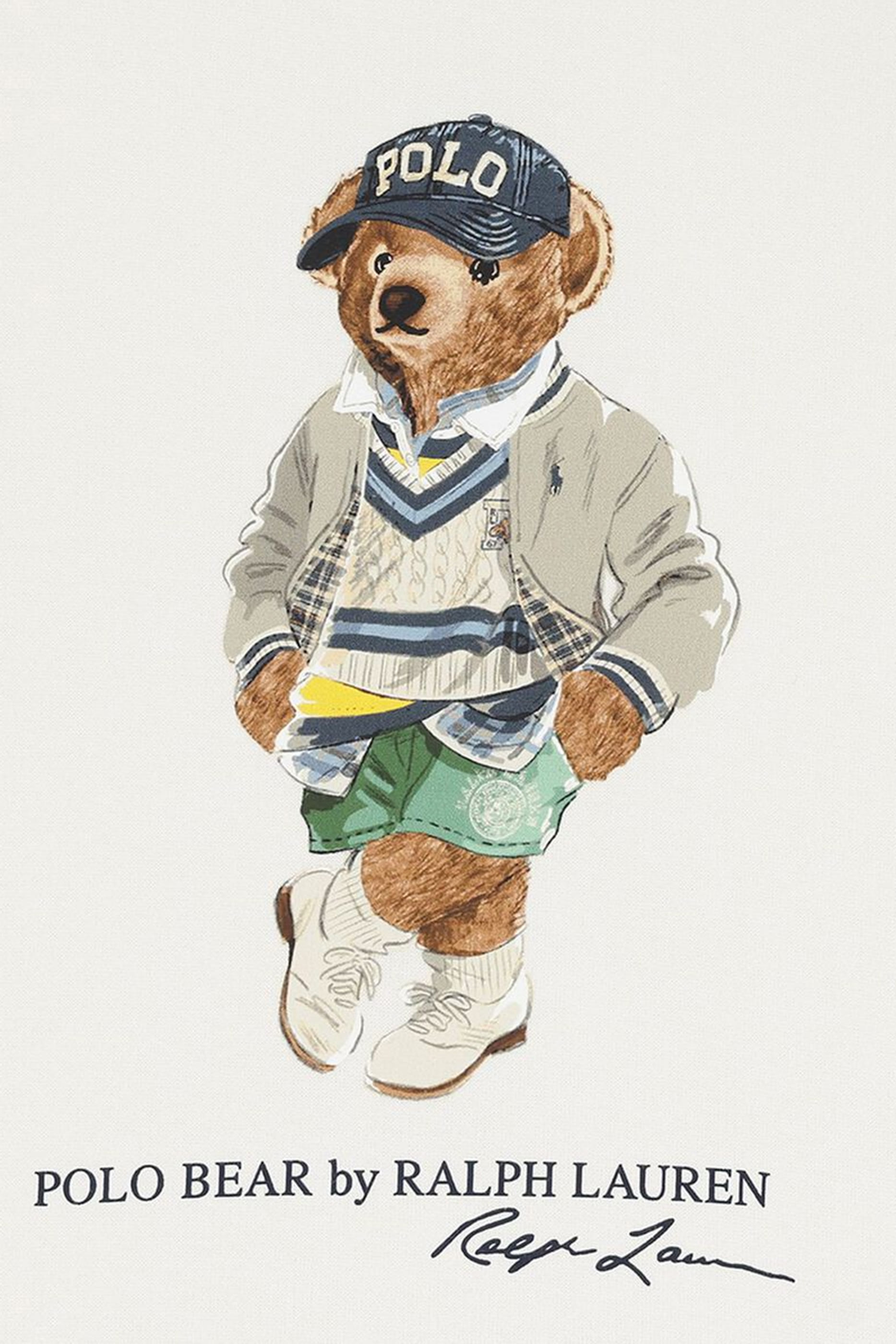 Kids Polo Bear Fleece Sweatshirt