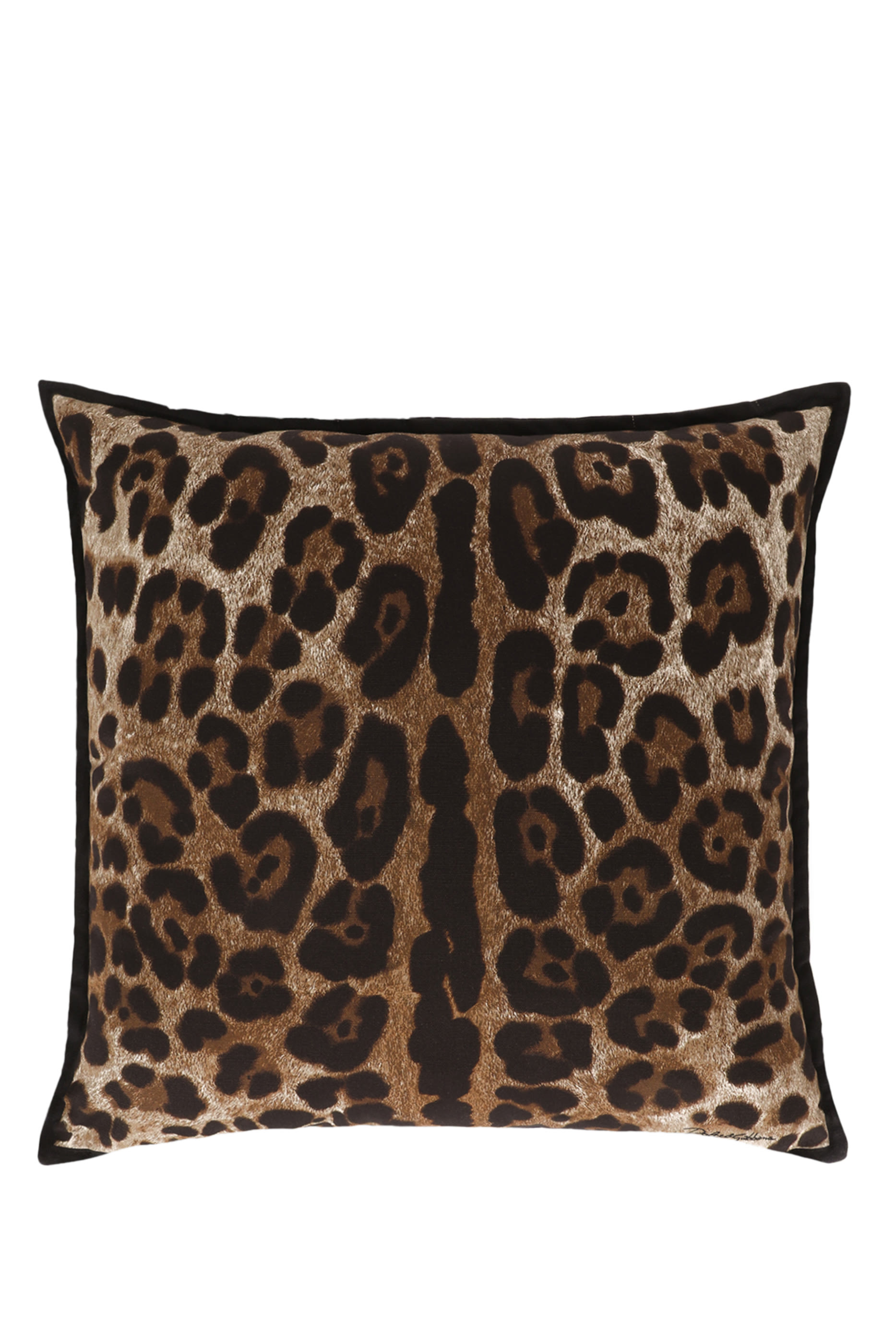 Leopard Canvas Cushion 