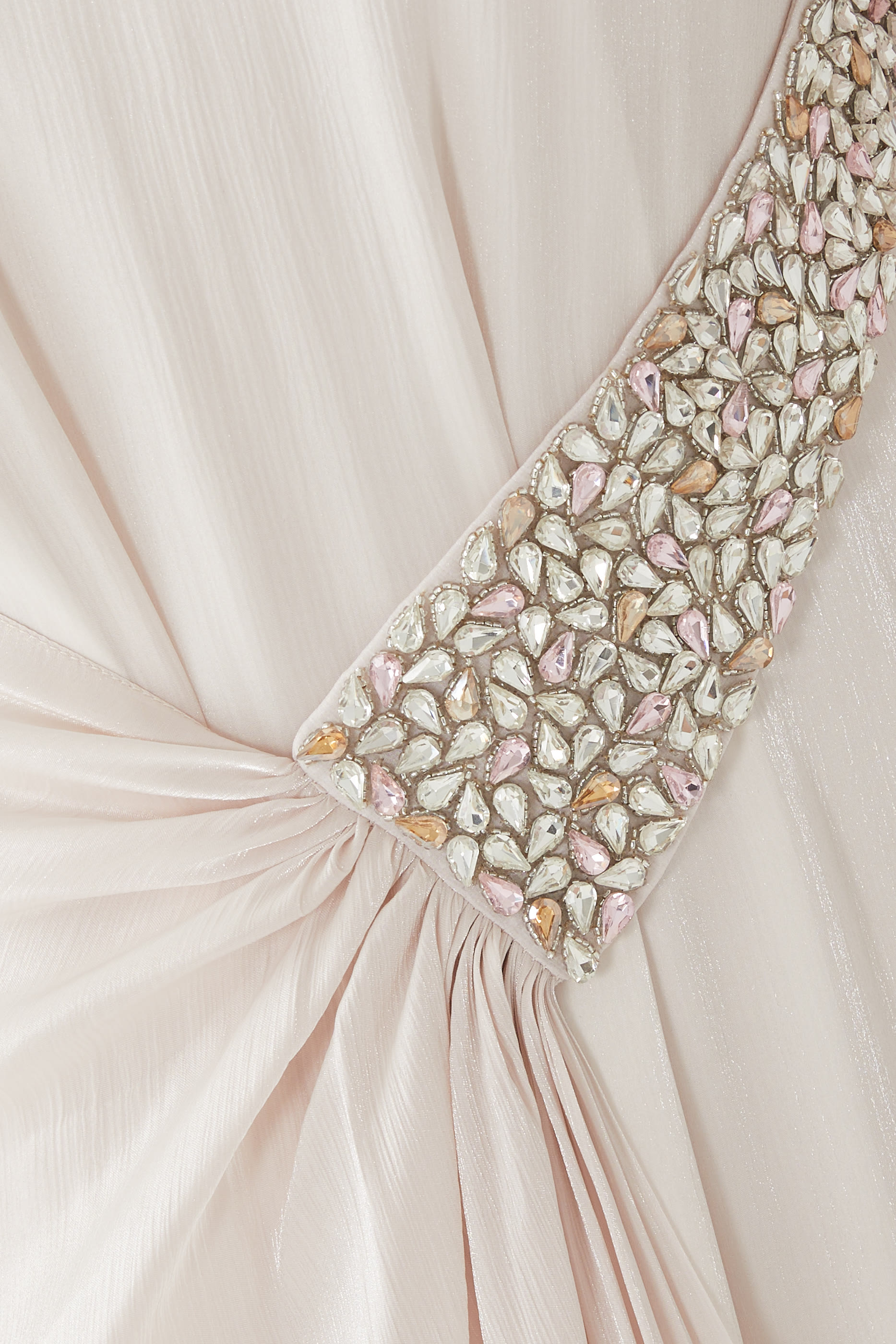 Zorya High Neck Crystal Kaftan