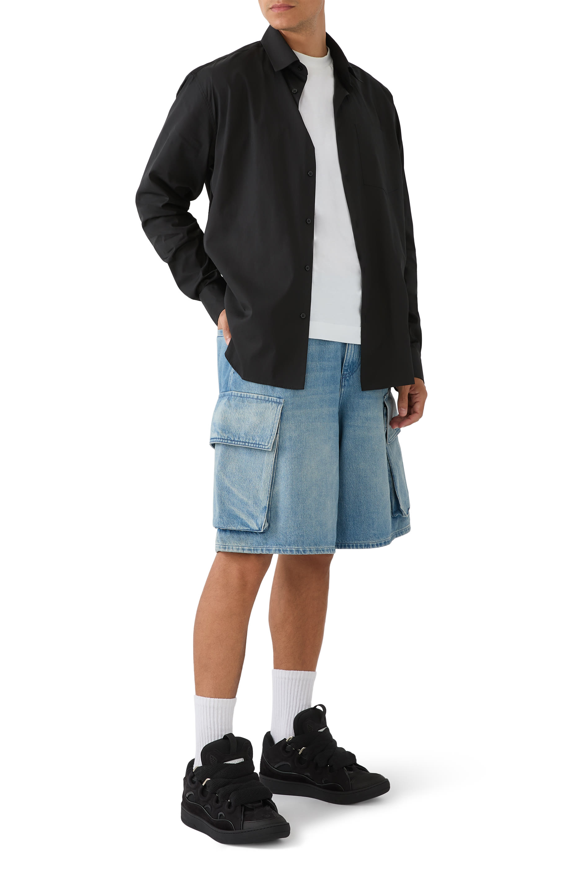 Curb Leather Sneakers