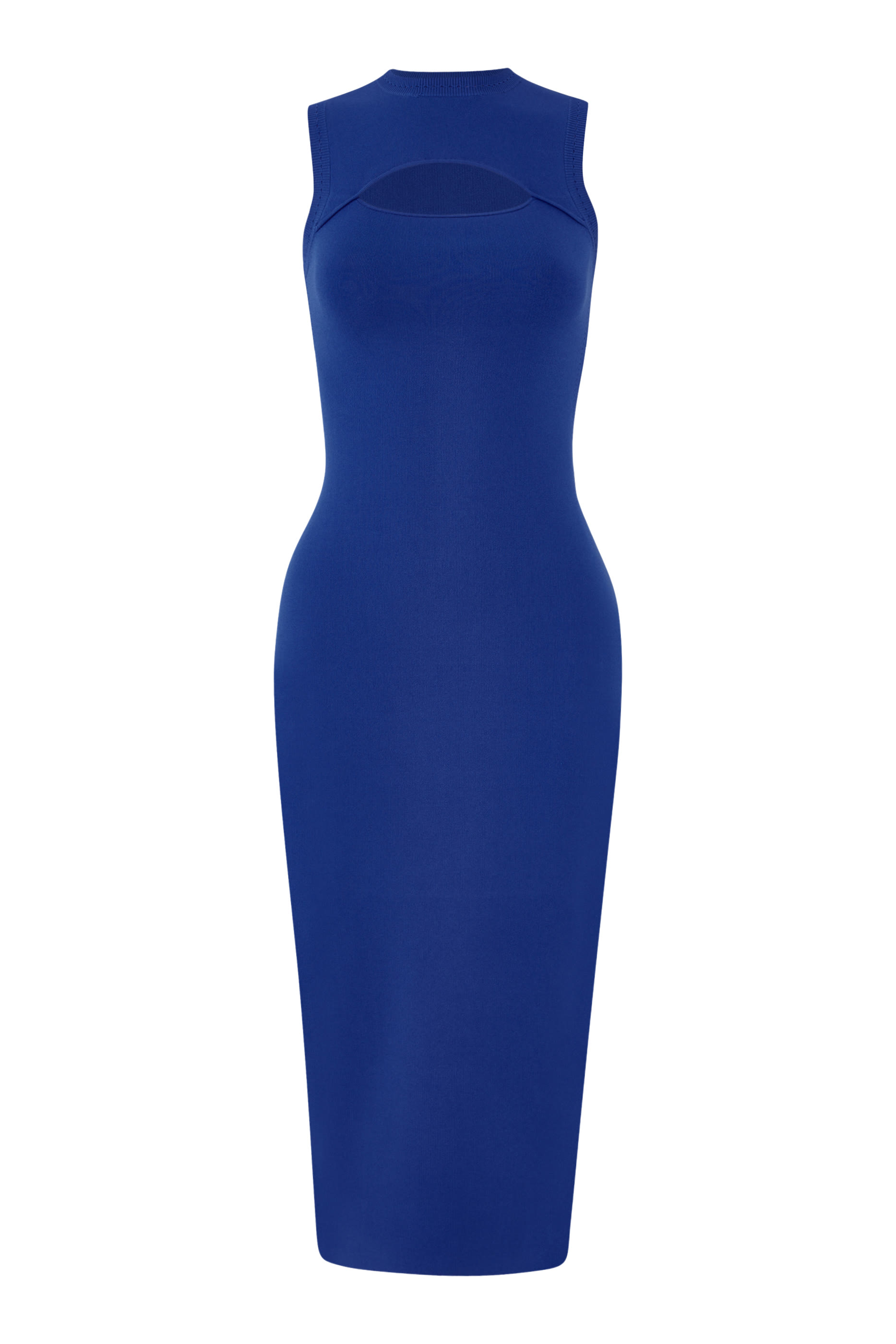 Sleeveless Cut Out Midi Dress