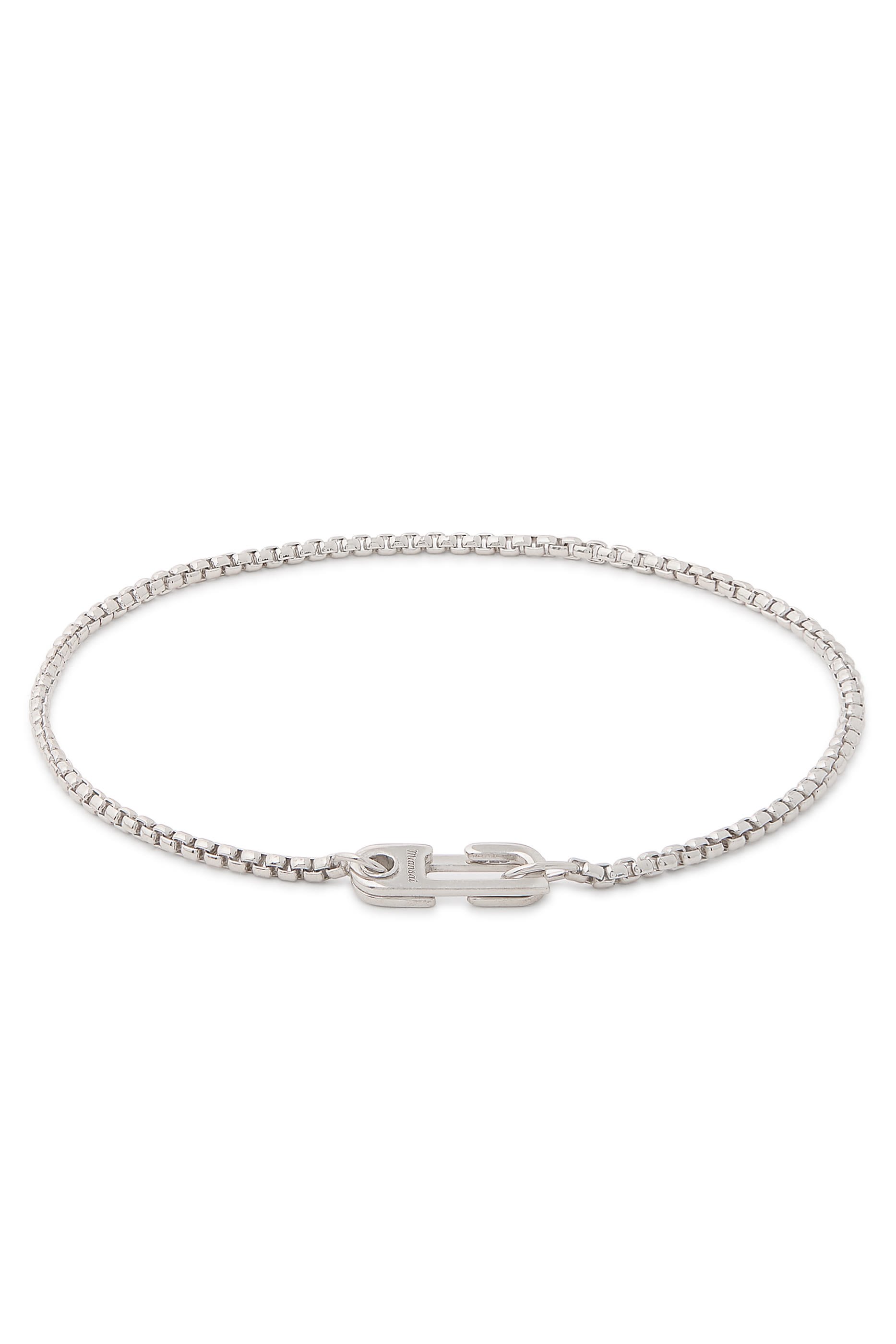  Annex Venetian Chain Bracelet, Sterling Silver