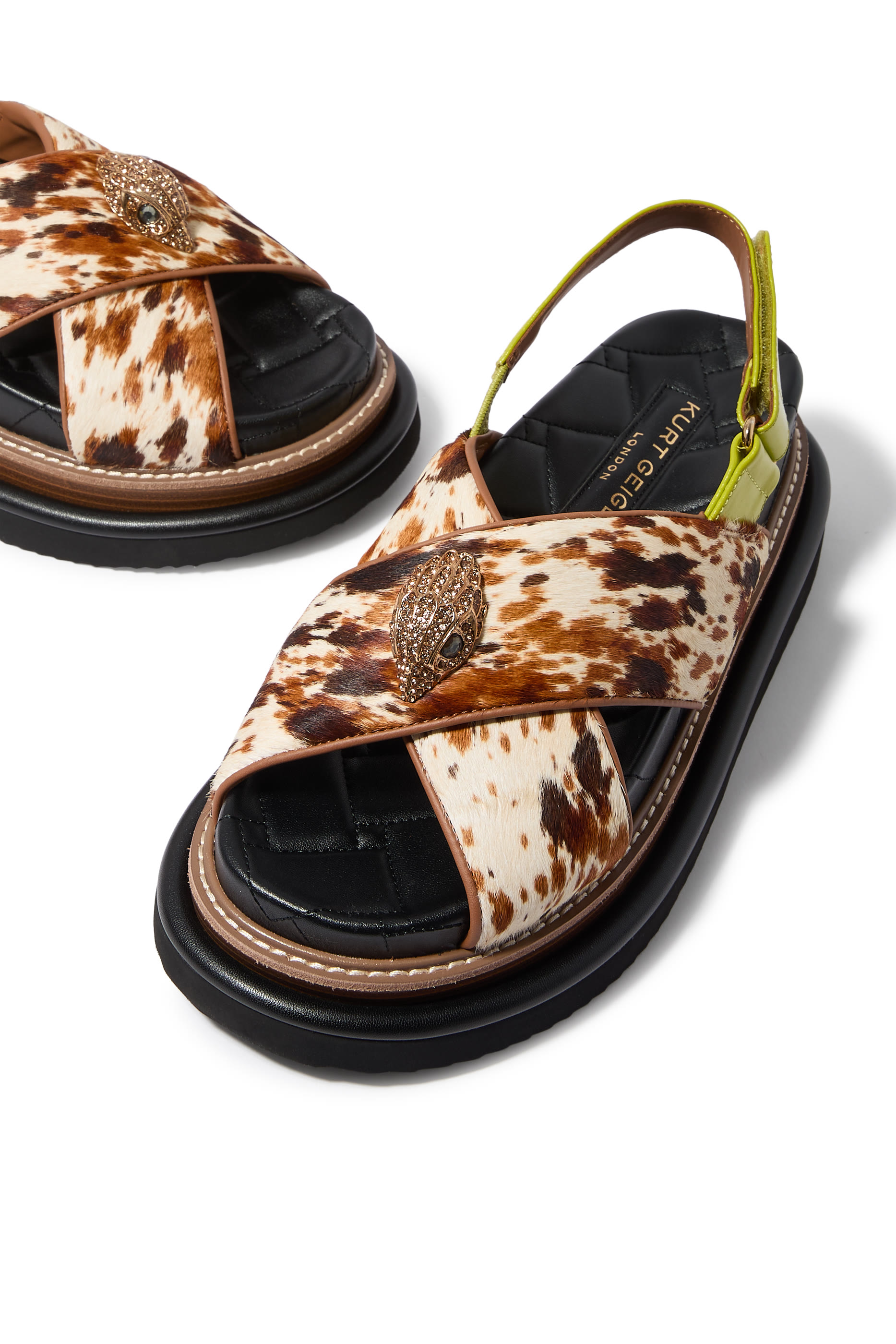 Orson Cross Strap Sandals 