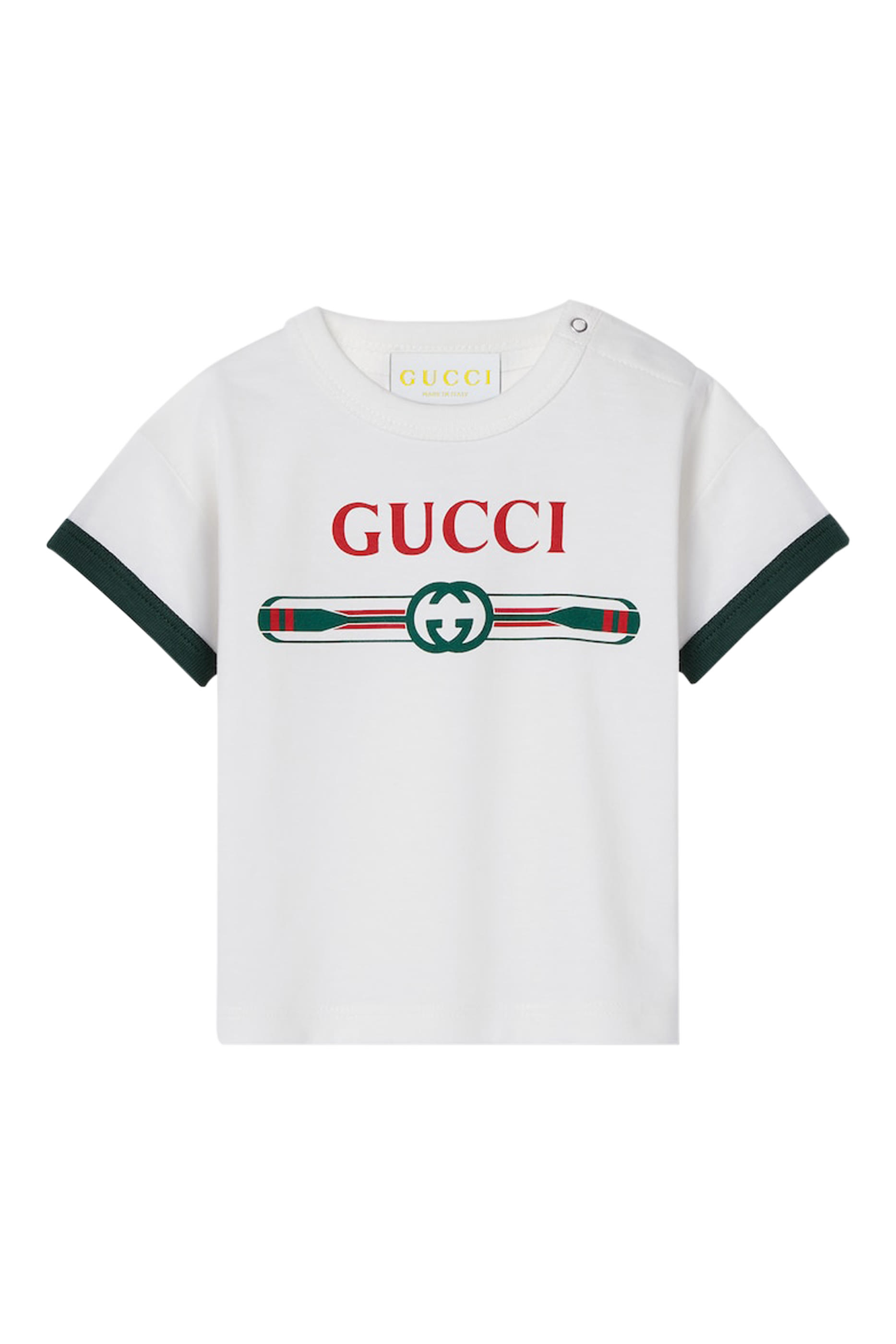 Kids Logo Cotton T-Shirt