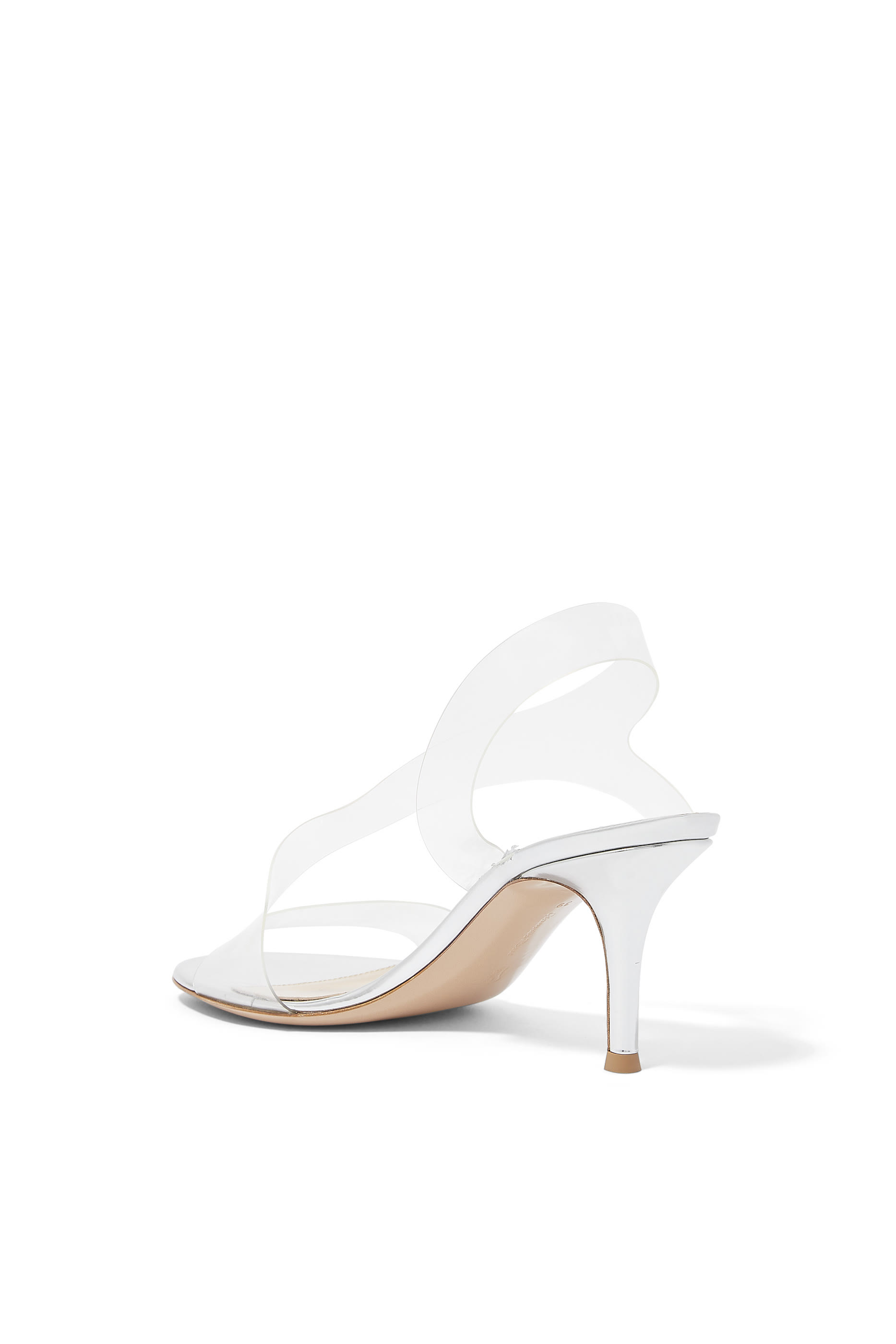 Metropolis 70 Plexi Asymmetrical Sandals