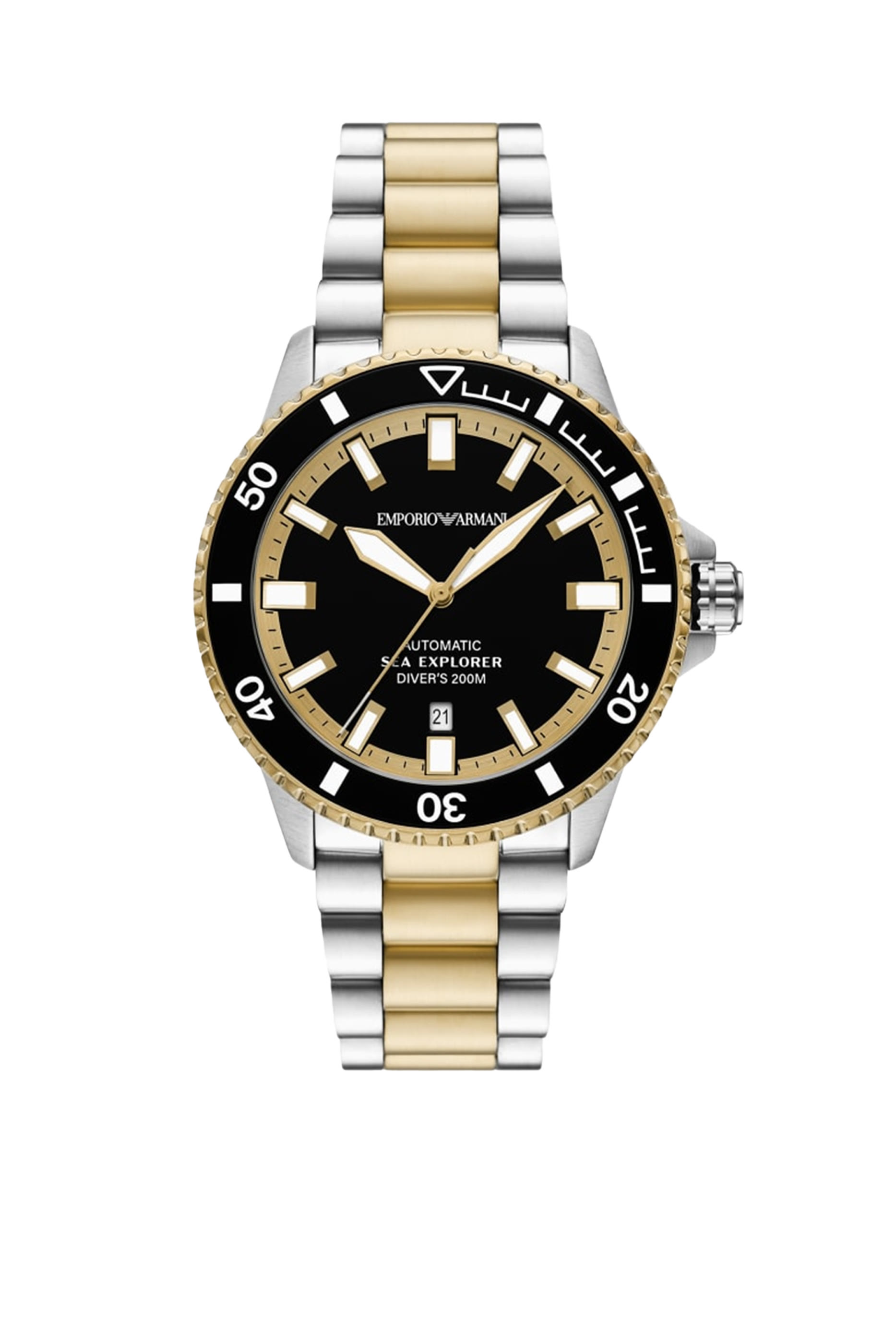 Sea Explorer Automatic Two-Tone Stainless Steel Watch