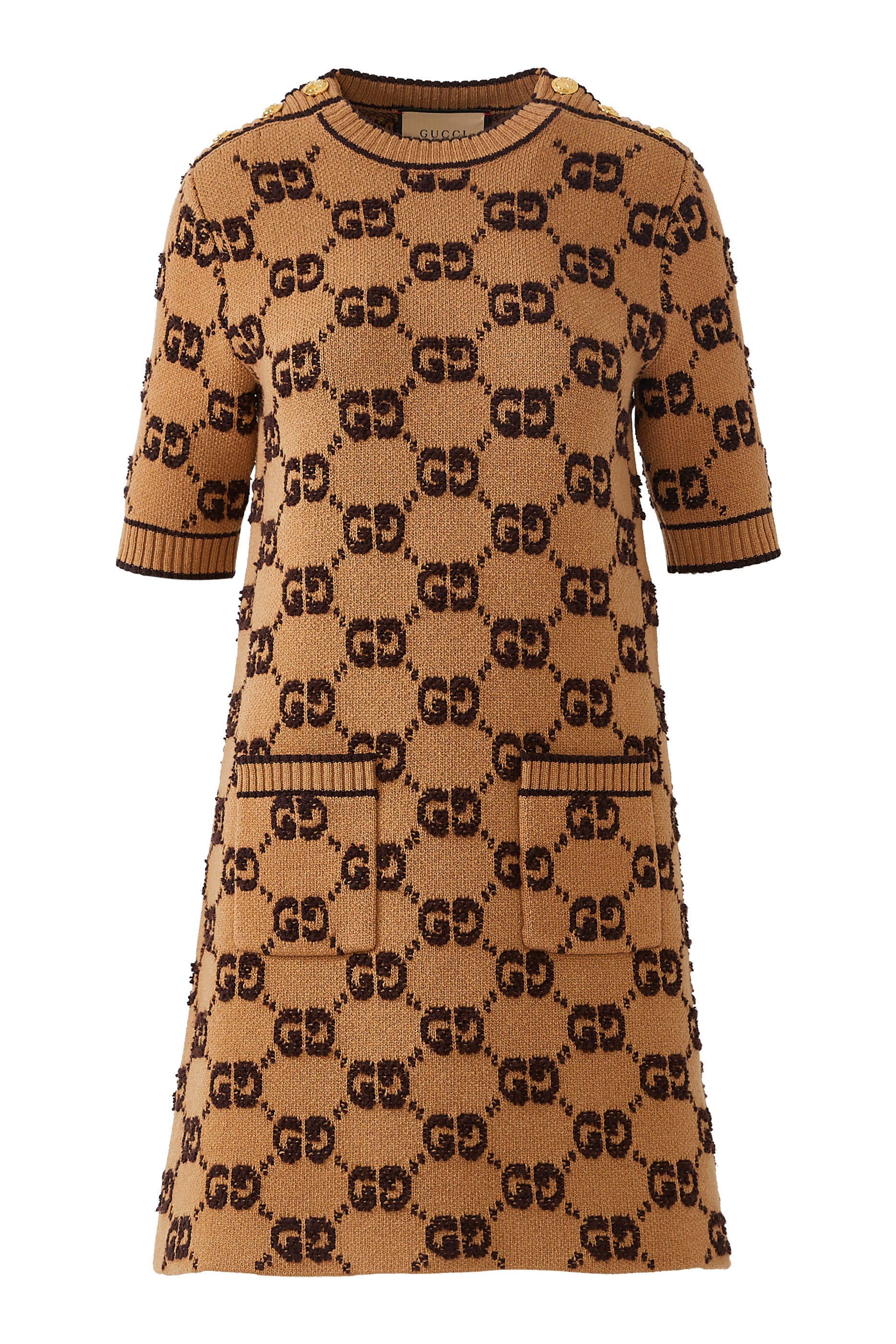 GG Bouclé Jacquard Knit Dress