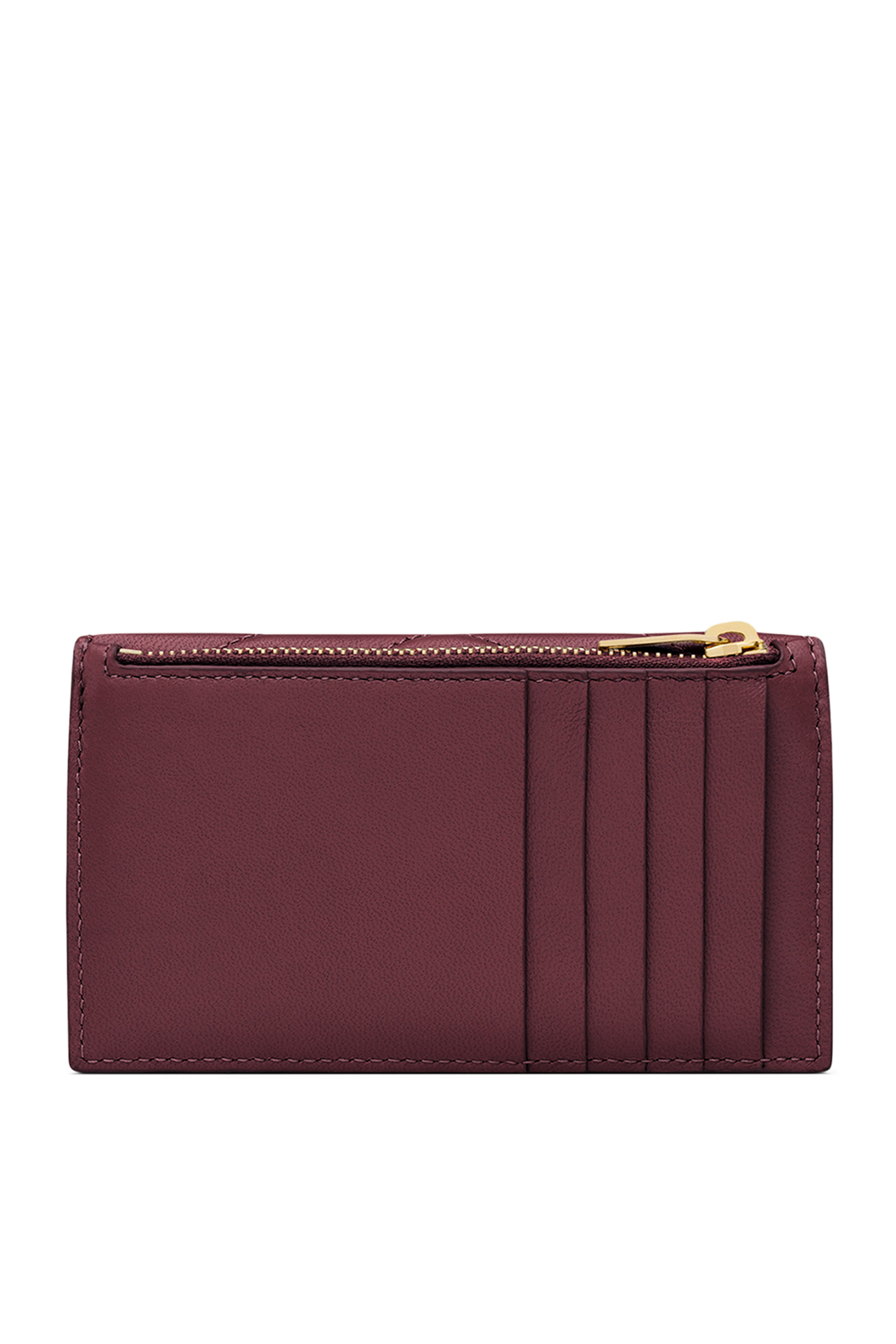 Cassandre Fragments Lambskin Flap Card Case