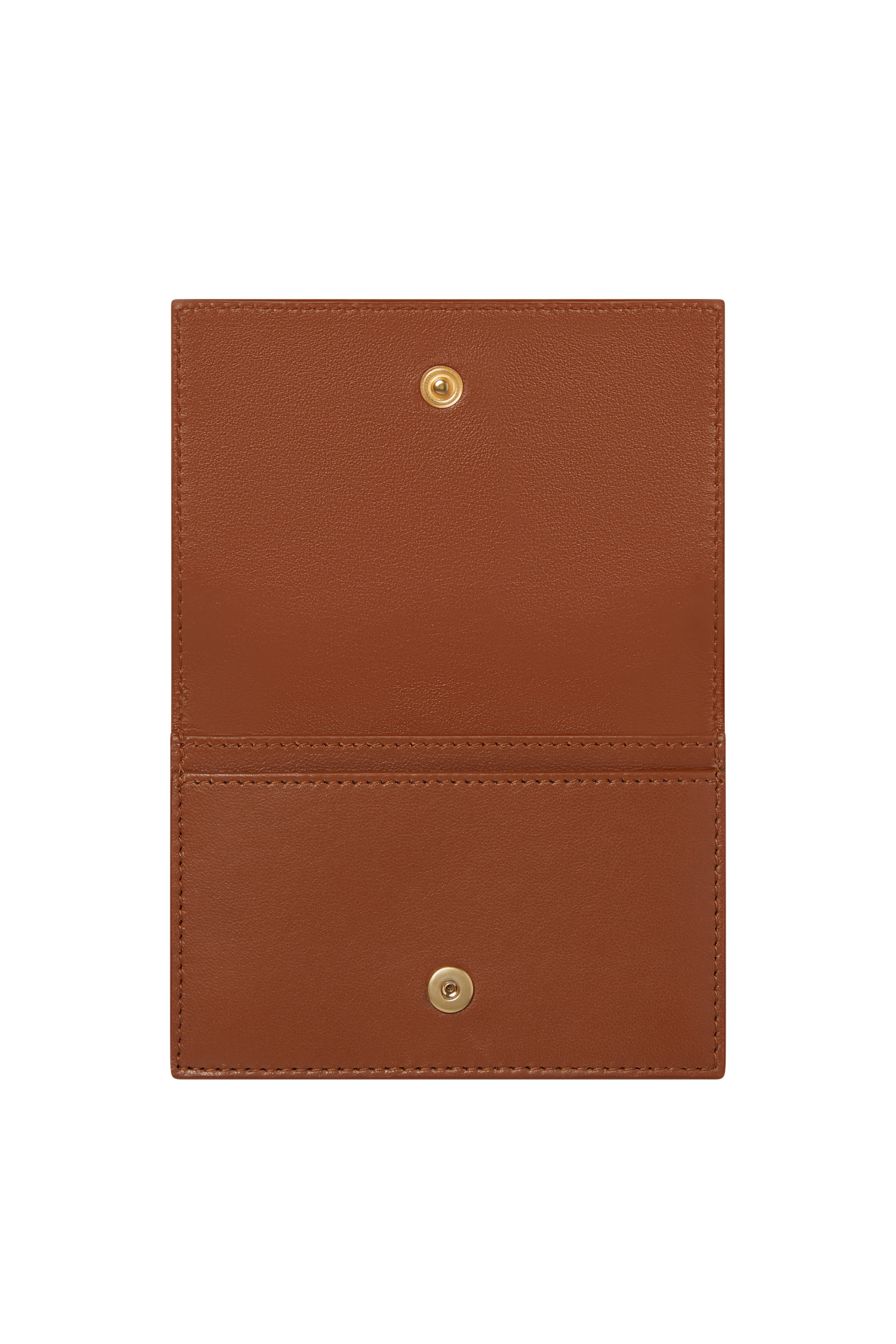 Intrecciato Leather Business Card Case
