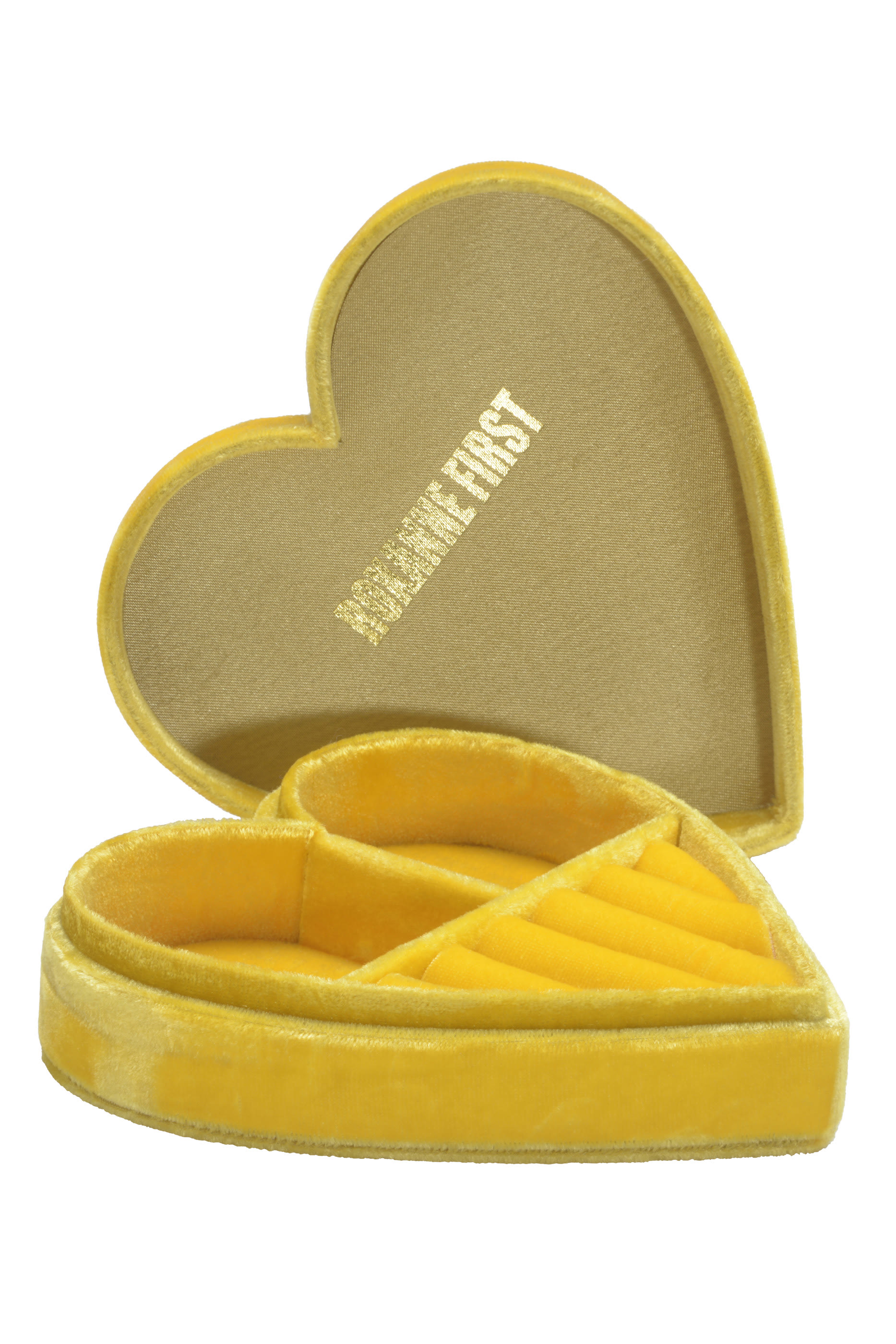 Velvet Heart Jewelry Box