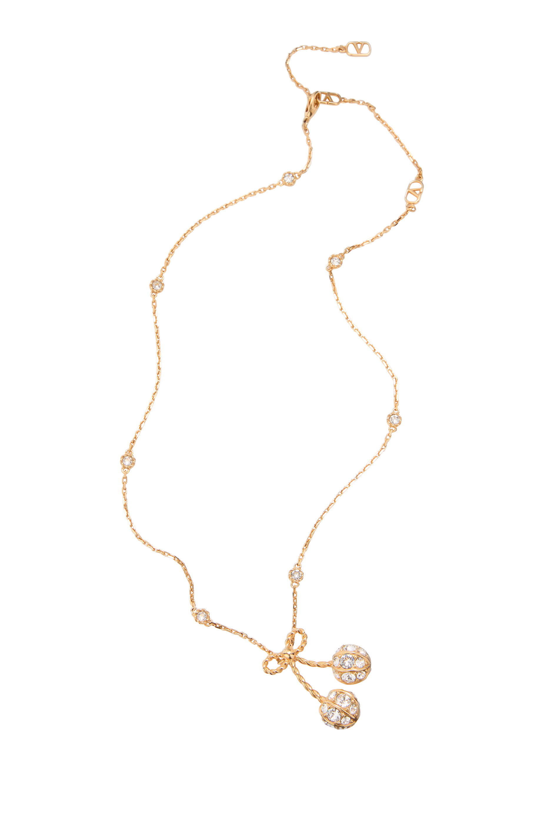 Cherryfic Necklace Metal and Swarovski® Crystals