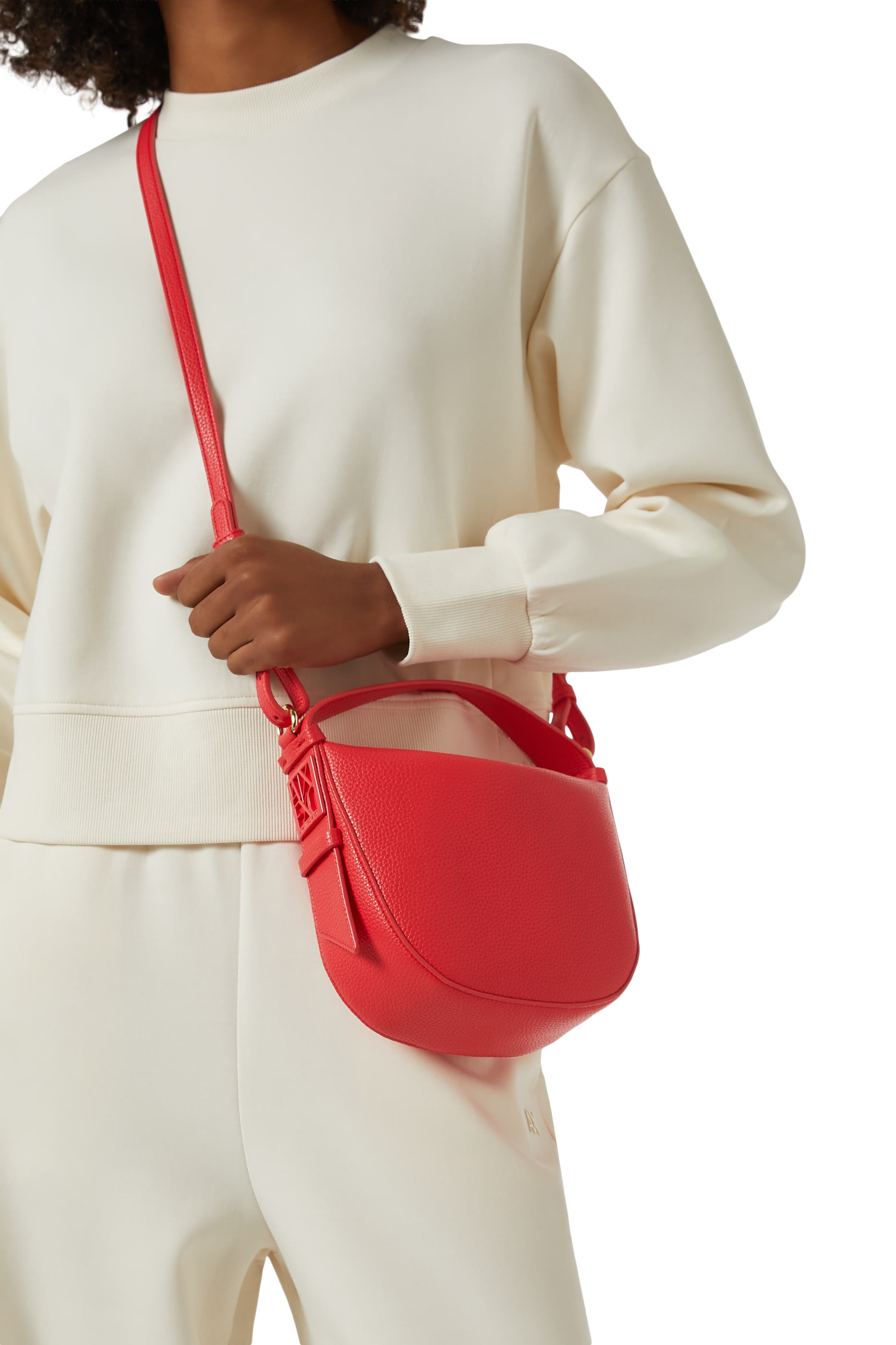 Susie Soft Hobo Logo Bag