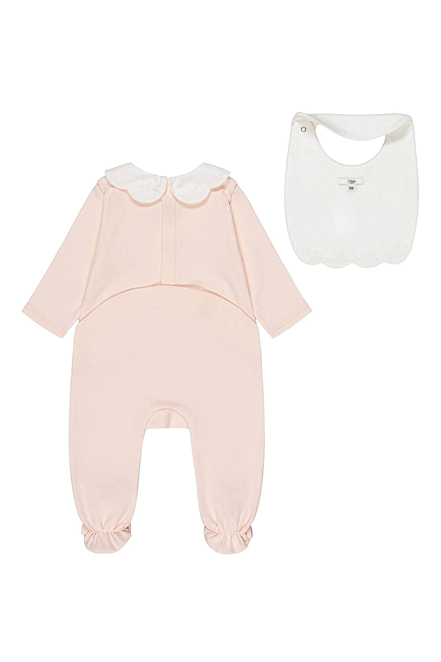 Kids Cotton Jumpsuit & Bib Set 