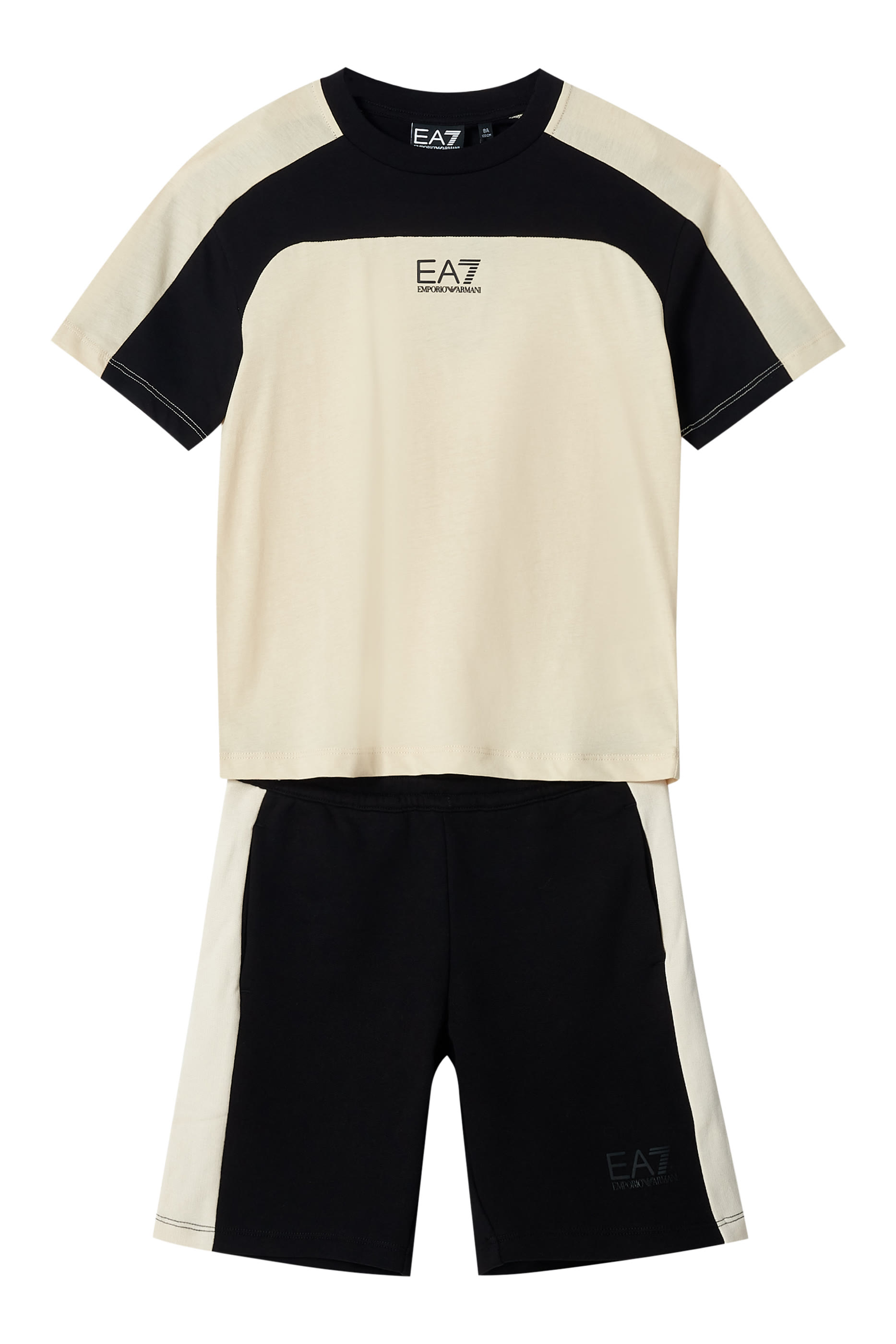 Kids EA7 Train Summer Block T-Shirt