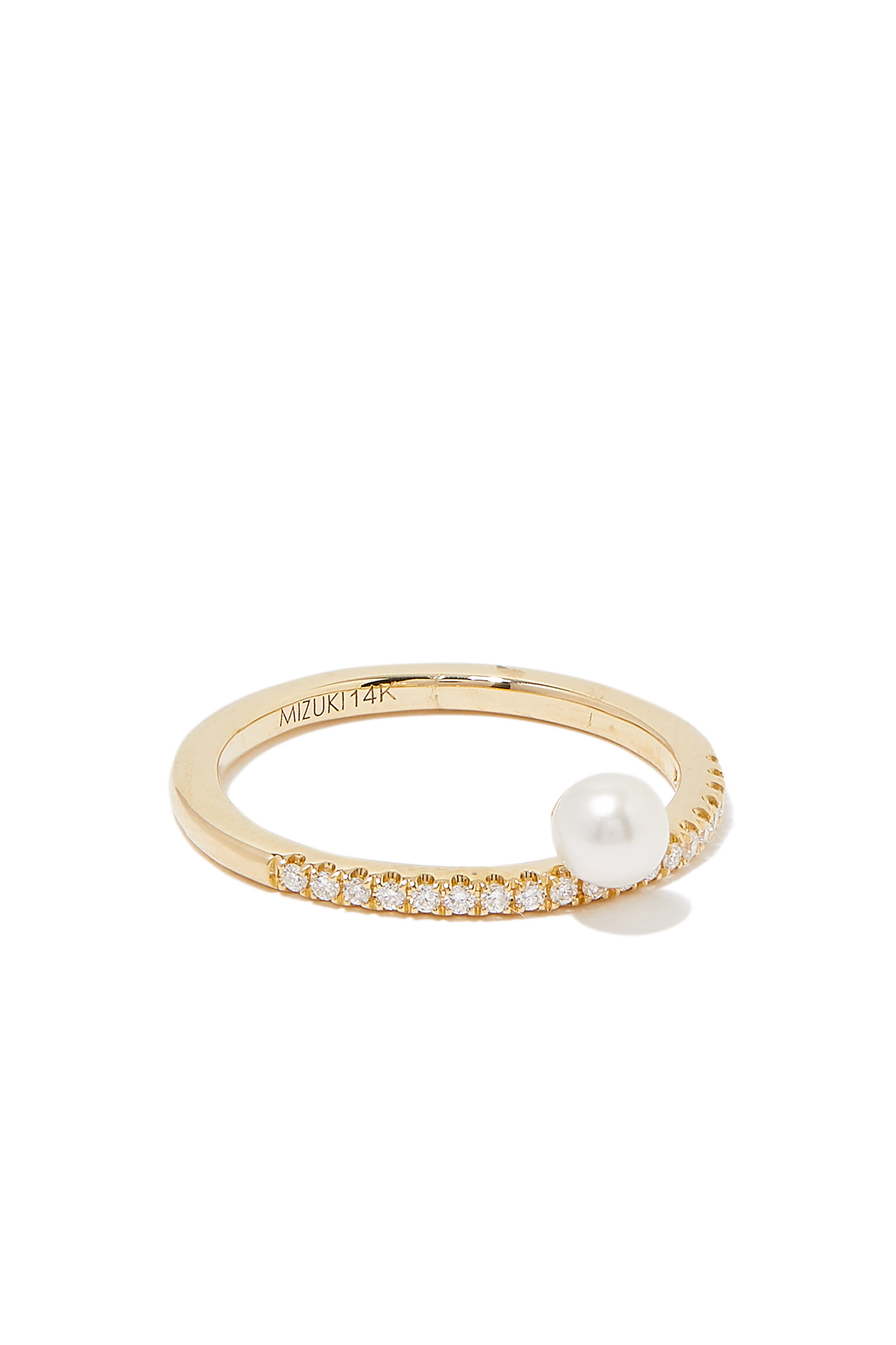 14-Karat Gold And Freshwater Pearl Ring