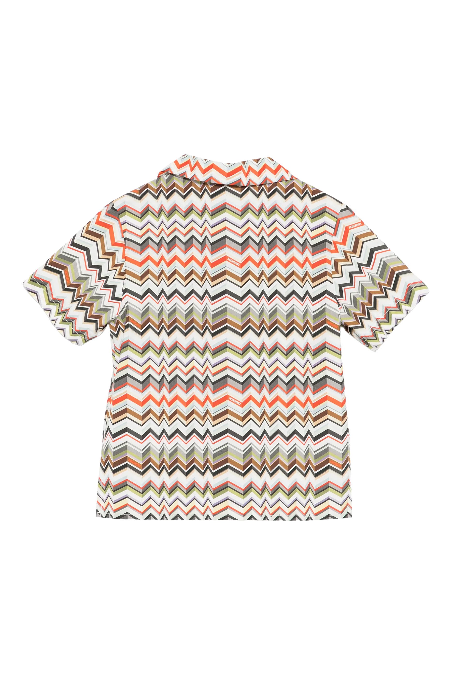 Kids Zigzag Print Shirt