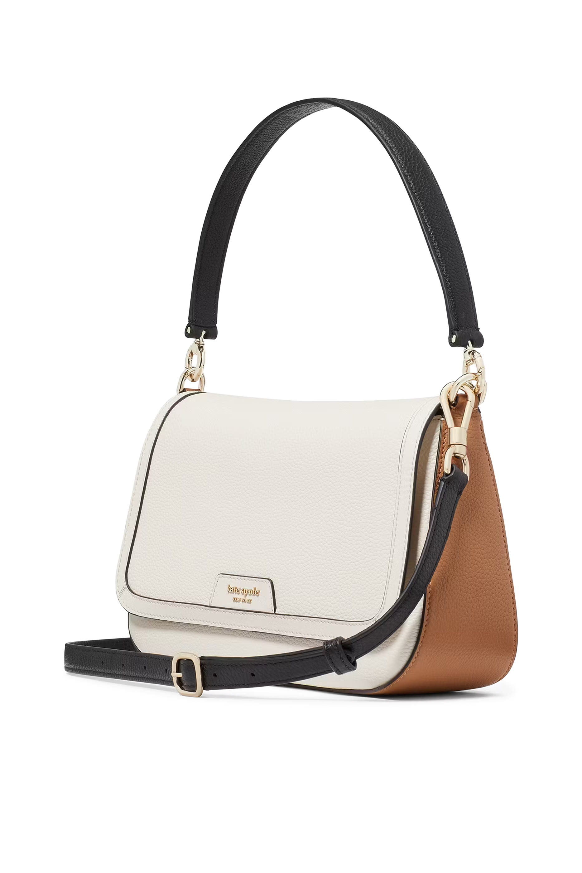 Hudson Colorblock  Convertible Flap Shoulder Bag