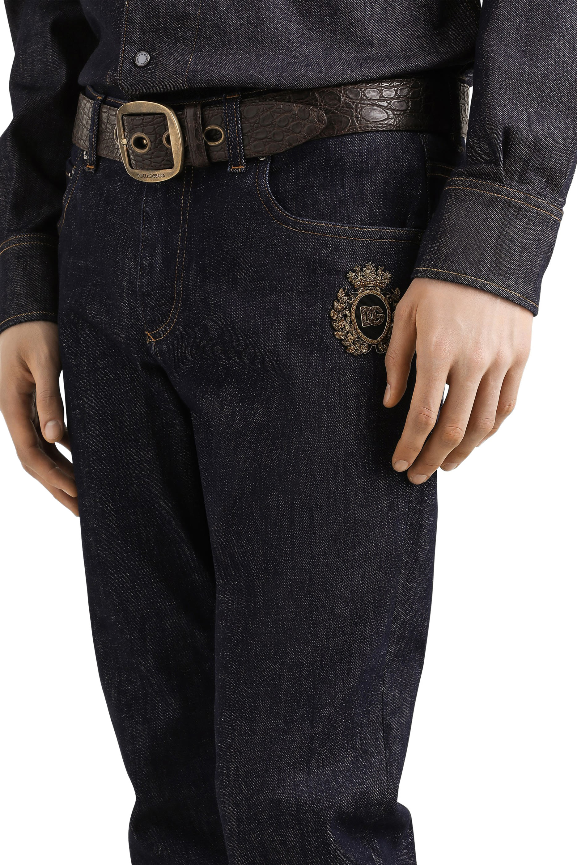 Slim-Fit Cotton Stretch Jeans