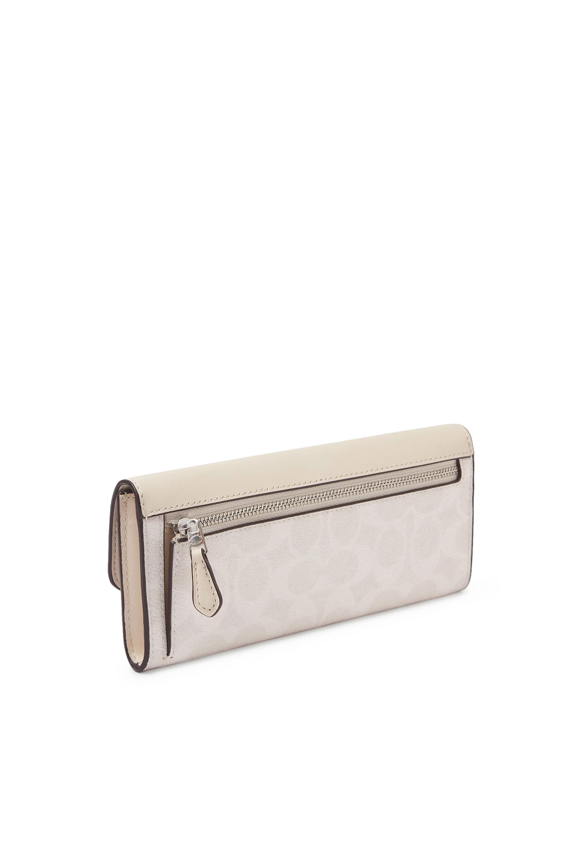 Essential Signature Canvas Long Wallet