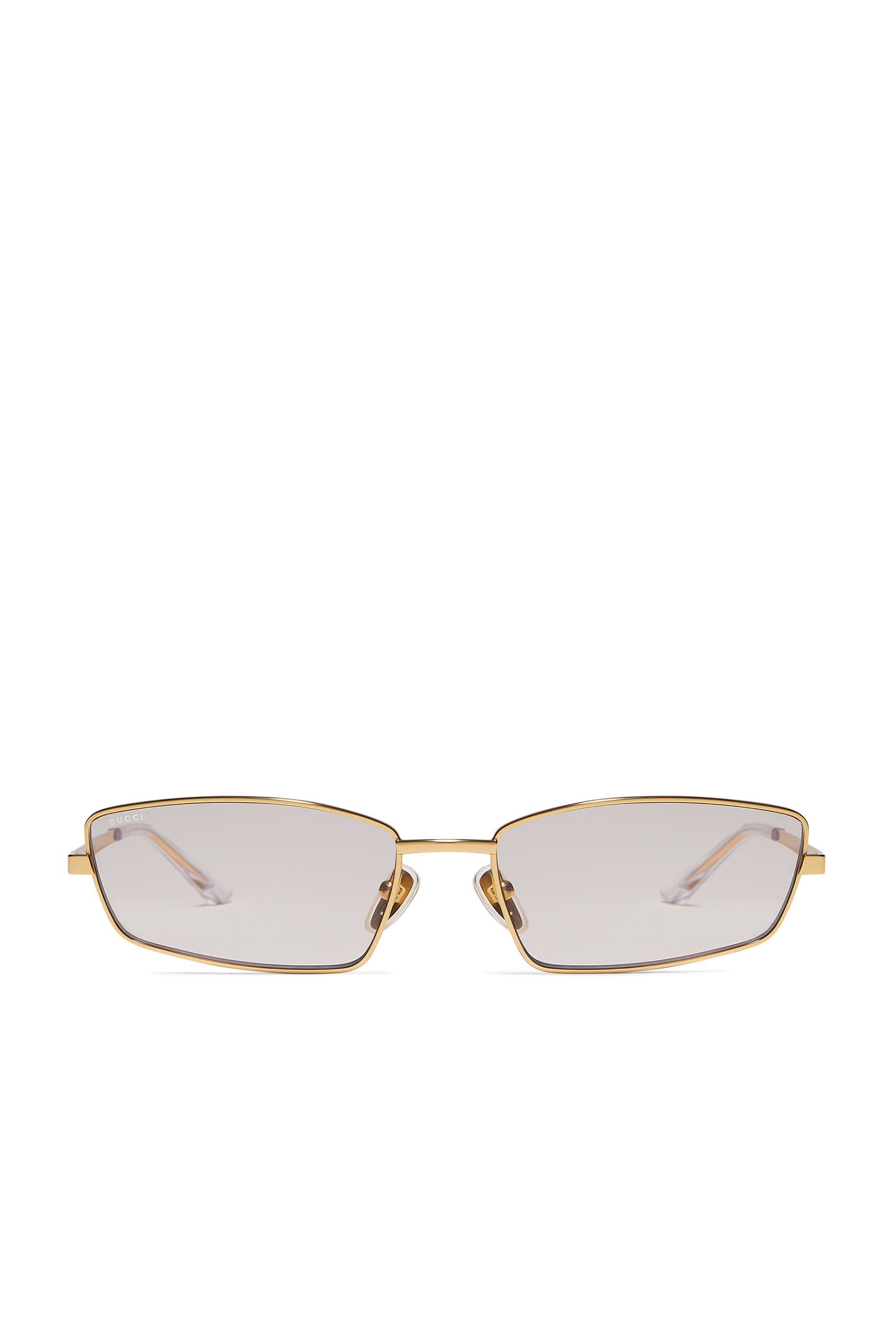 Logo Rectangular Frame Sunglasses