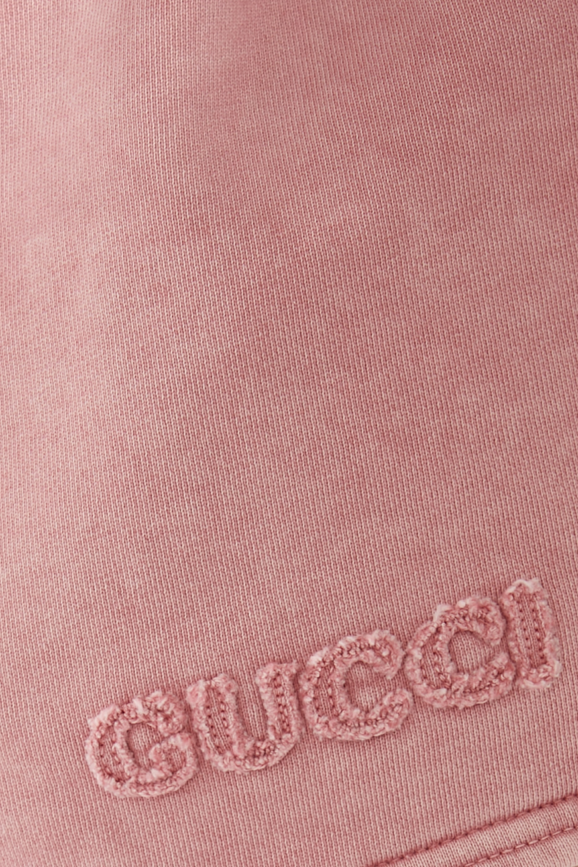 Embroidered Cotton Jogging Pants