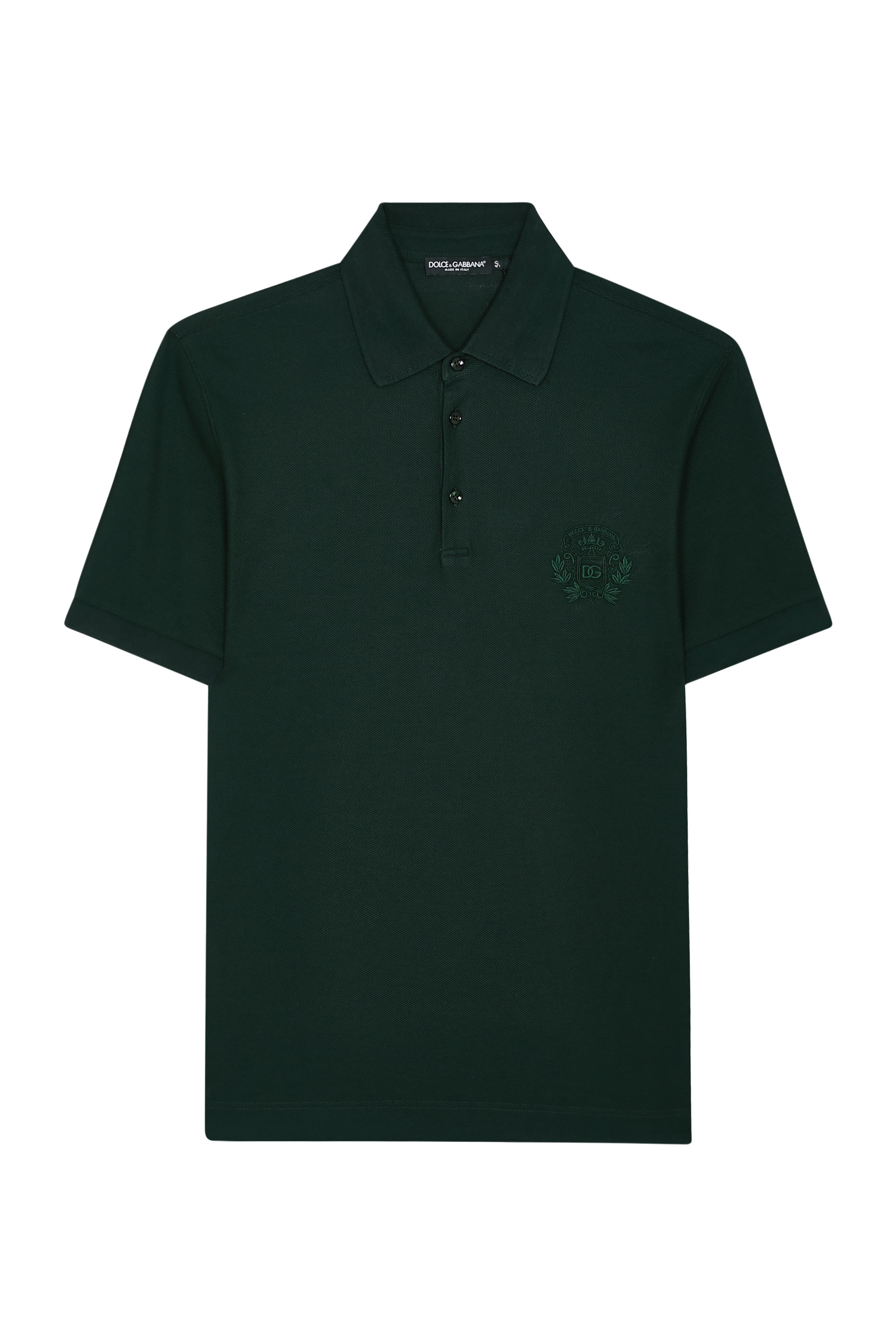 Logo Cotton Pique Polo Shirt