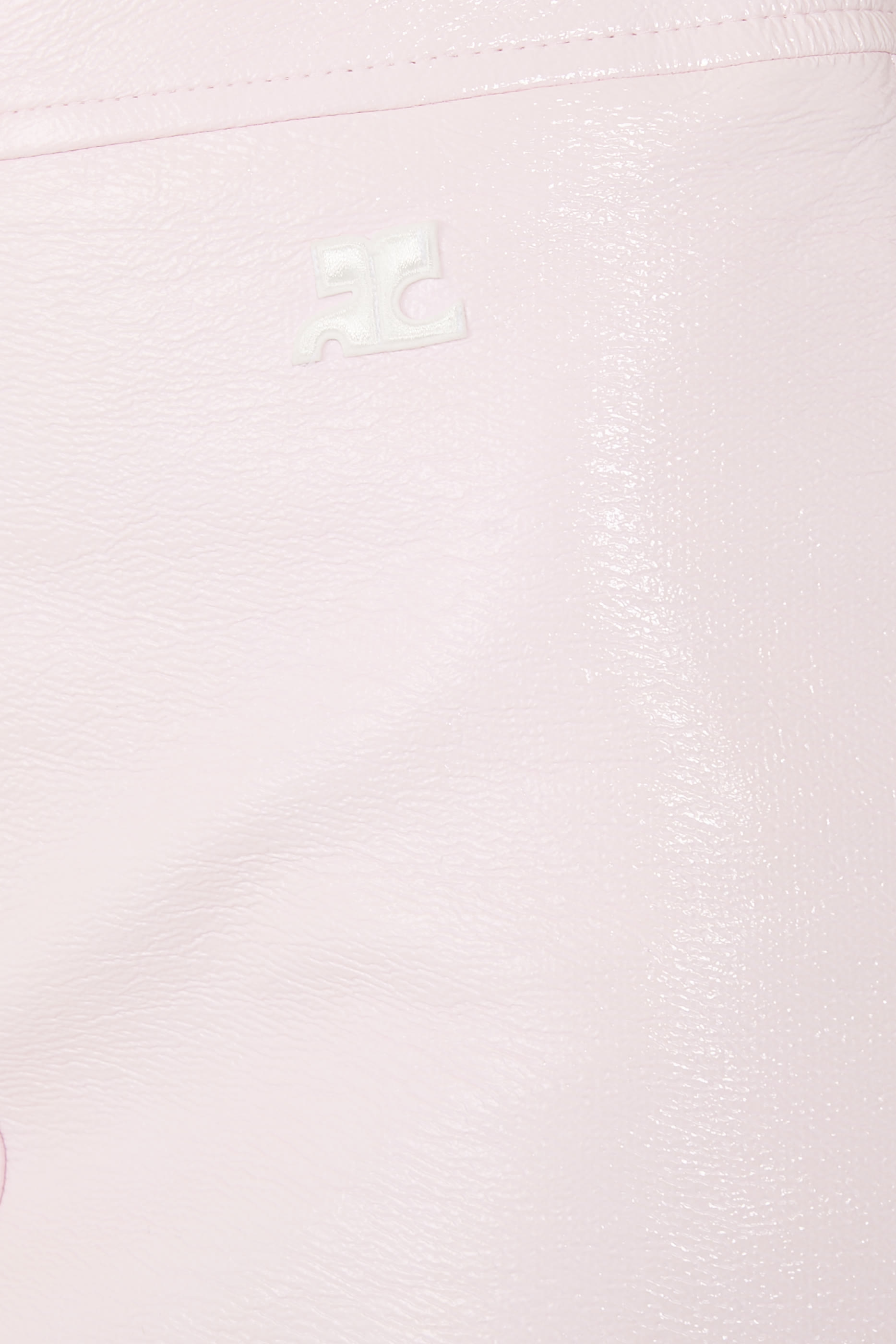 Reedition Vinyl Mini Skirt