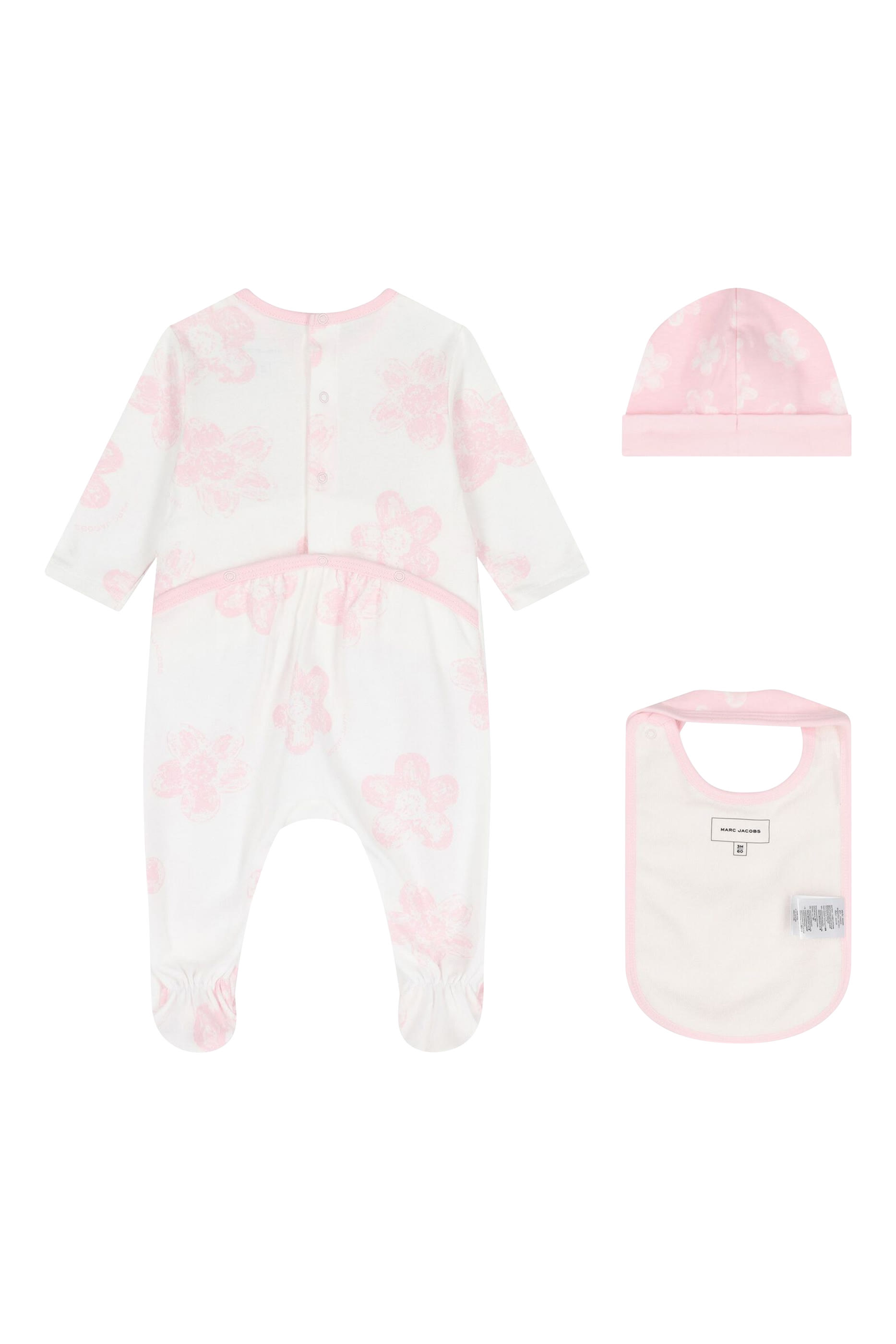 Kids Floral Babygrow Gift Set of 3