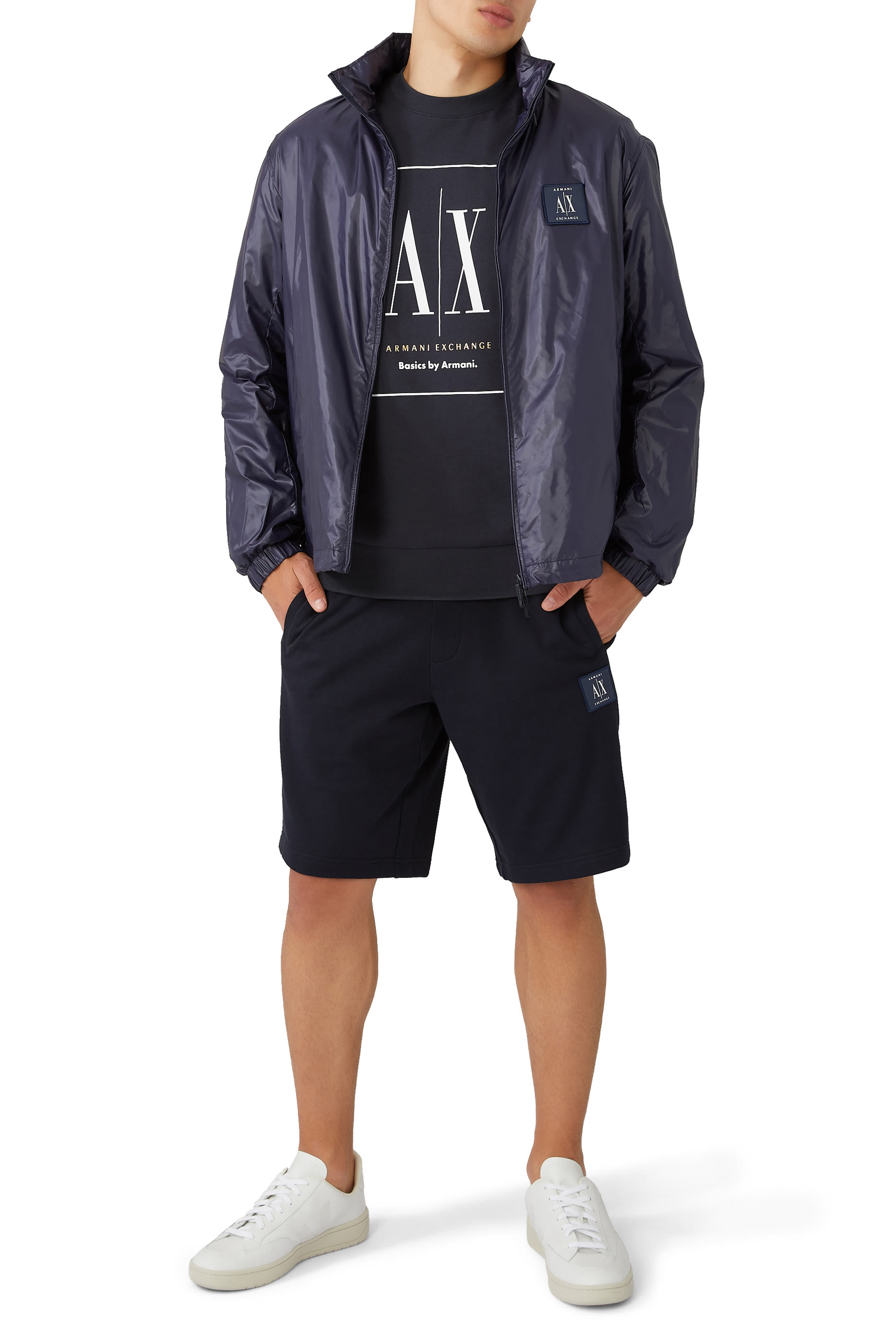 Icon Logo Patch Bermuda Shorts