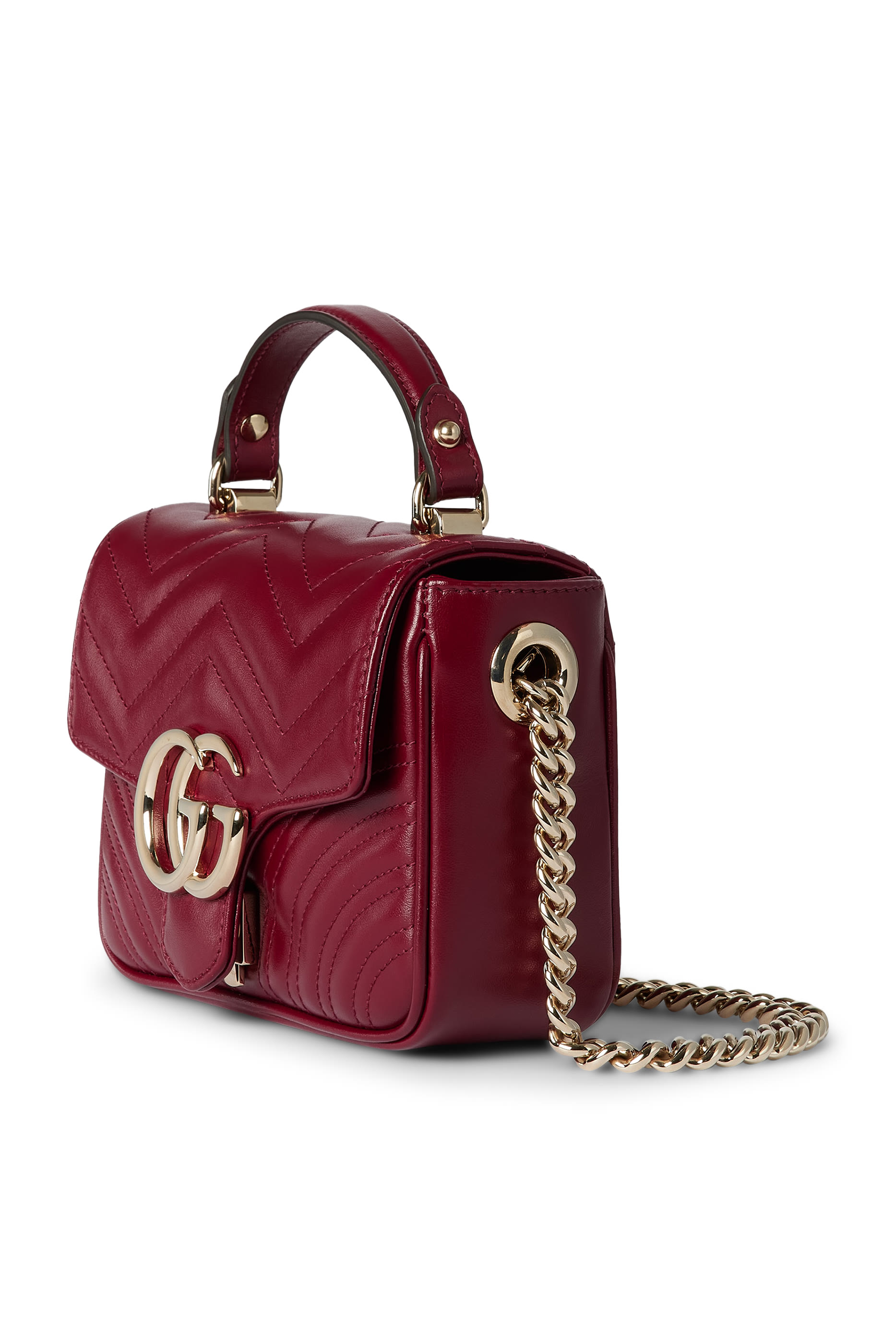 GG Marmont Top Handle Bag