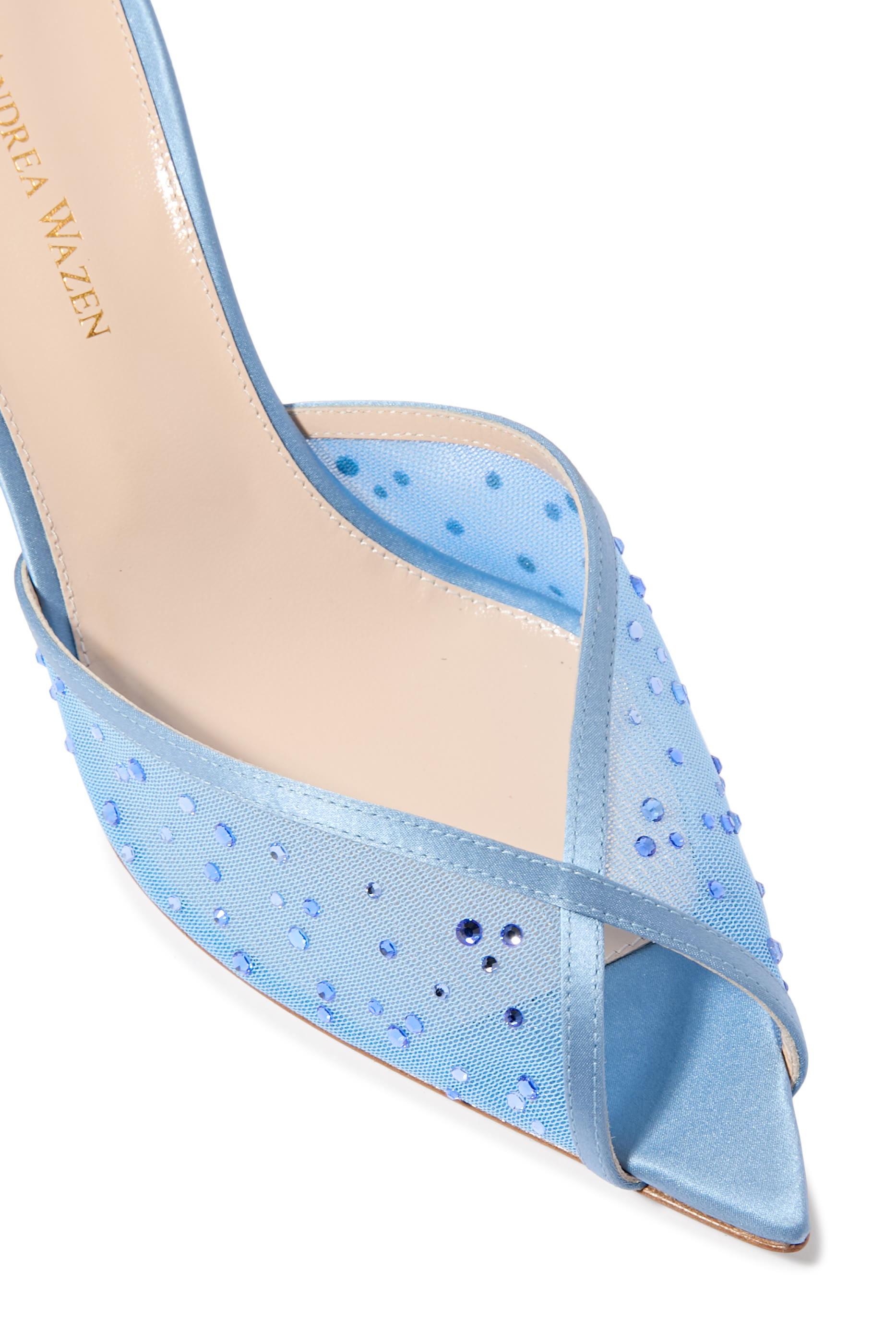 Katy Glitz 75 Mule Sandals