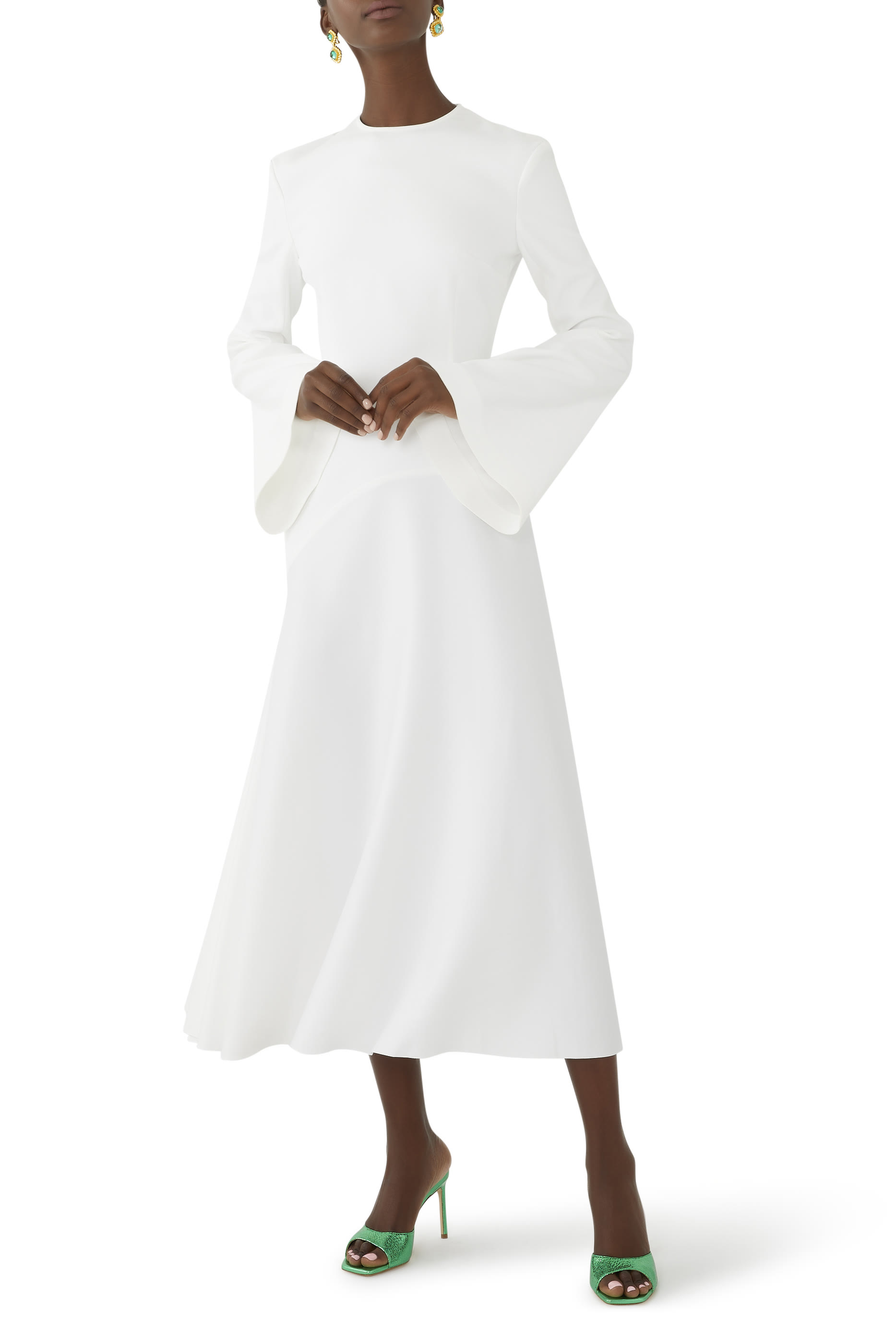 Gaia Long Sleeve Midi Dress