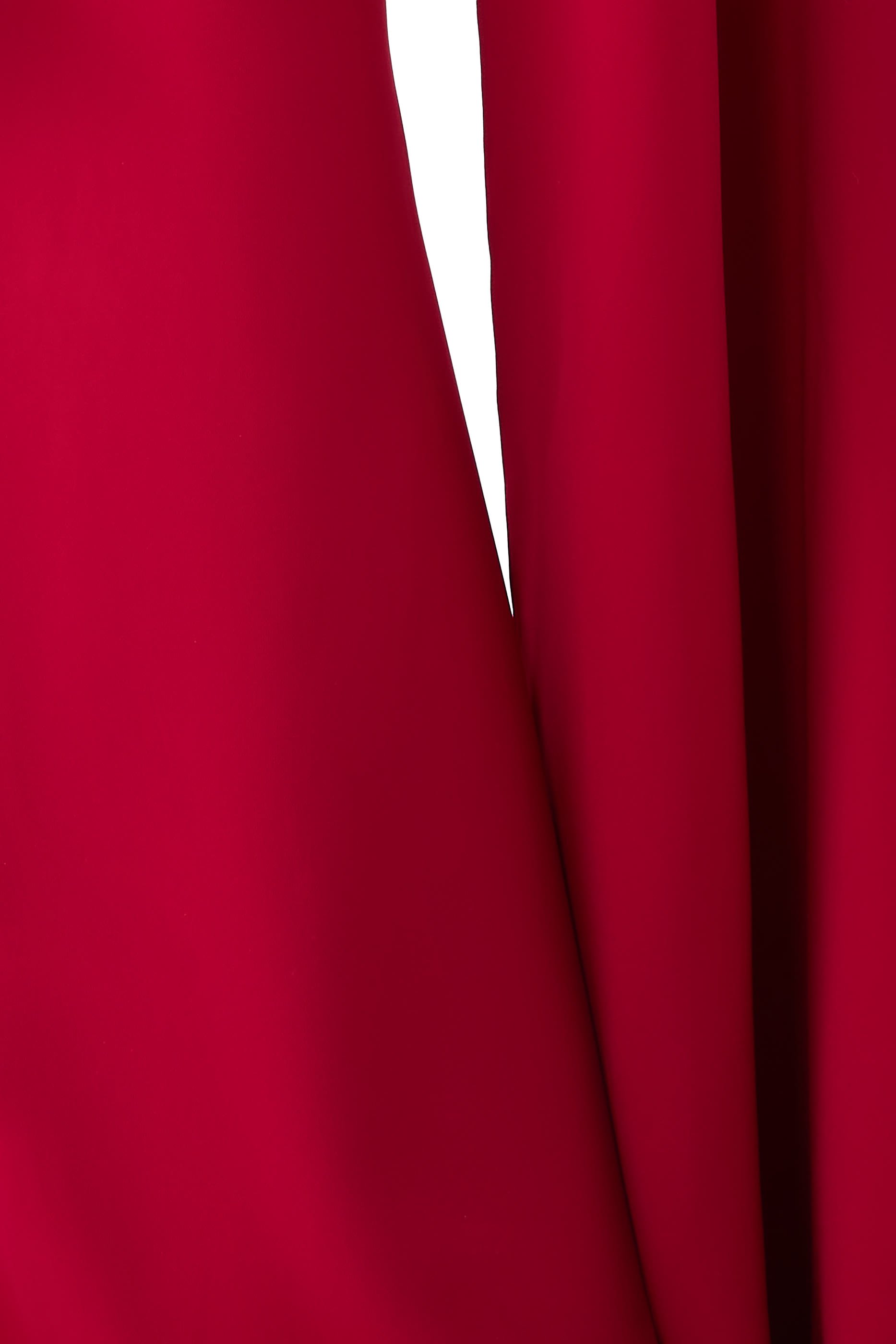 Strapless Gown with Cape