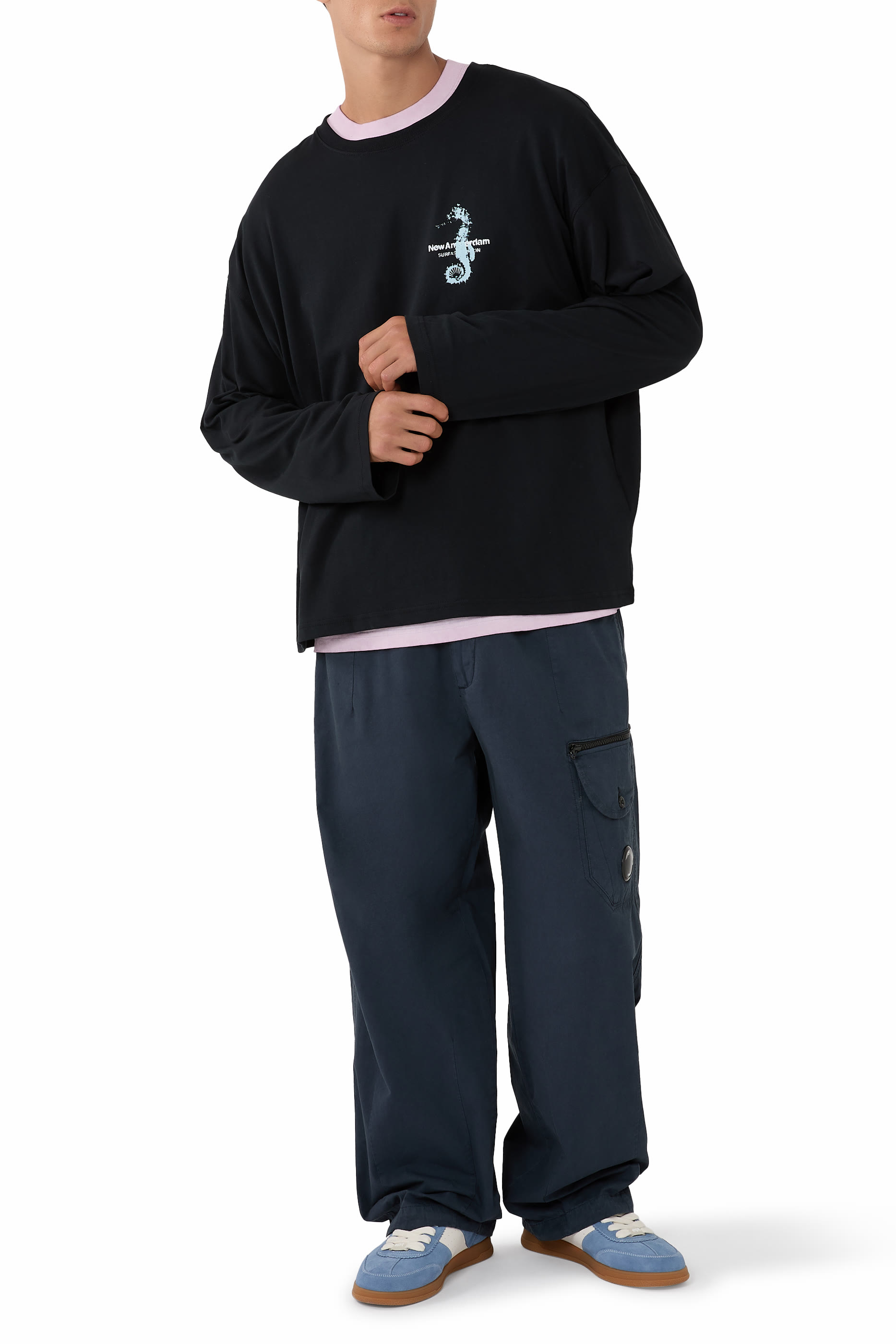 Microreps Boxy Cargo Lens Pants