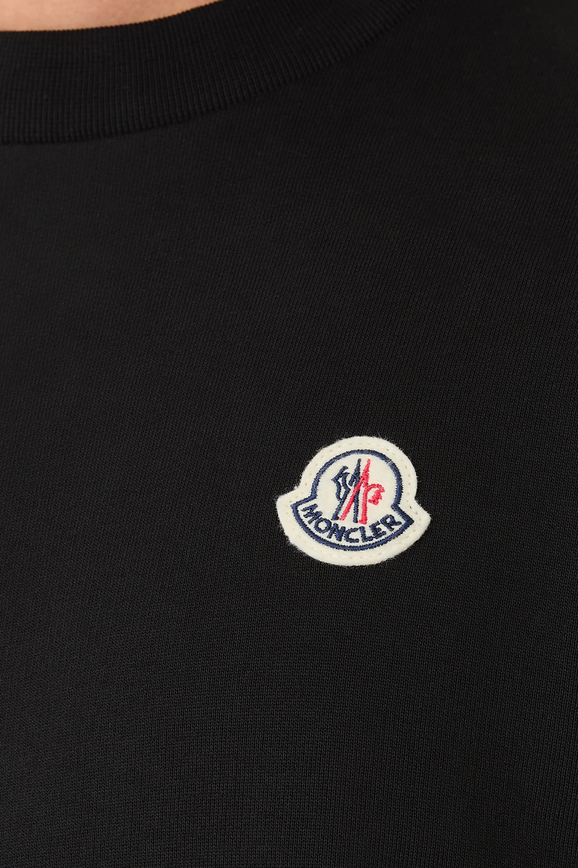 Logo Patch Cotton Sweatshirt