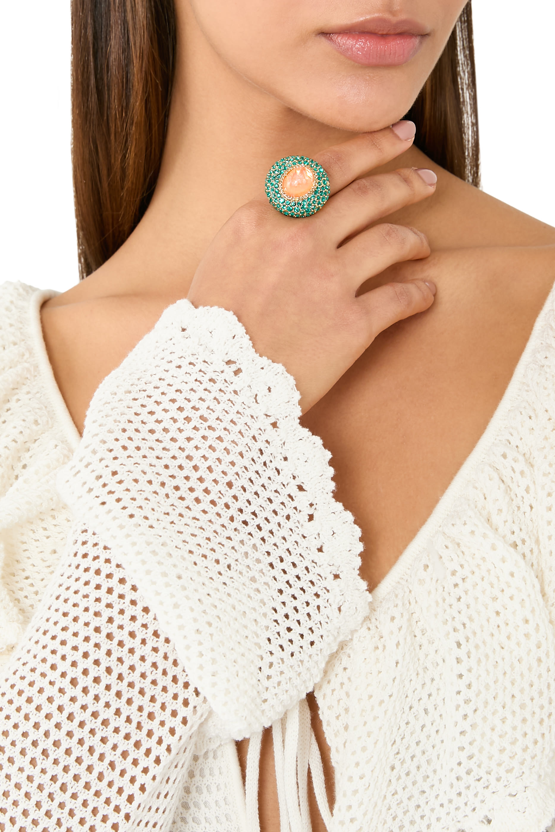  Pav&eacute; Belgravia Ring