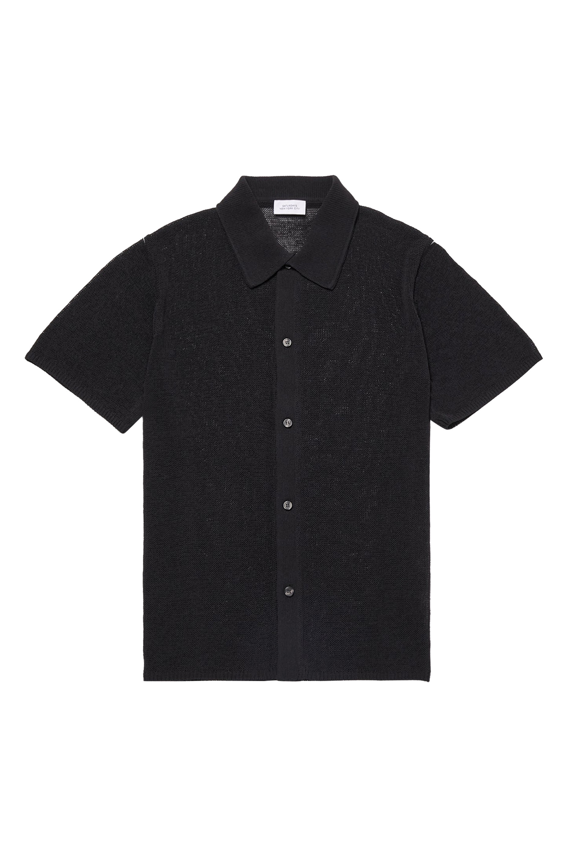 Kenneth Mesh Knit Short Sleeve Shirt