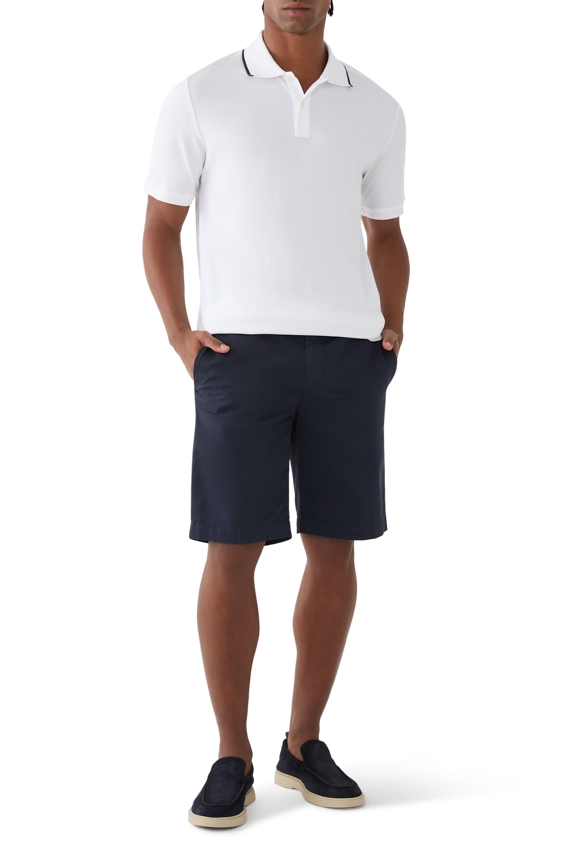 Cotton Interlock Polo Shirt 