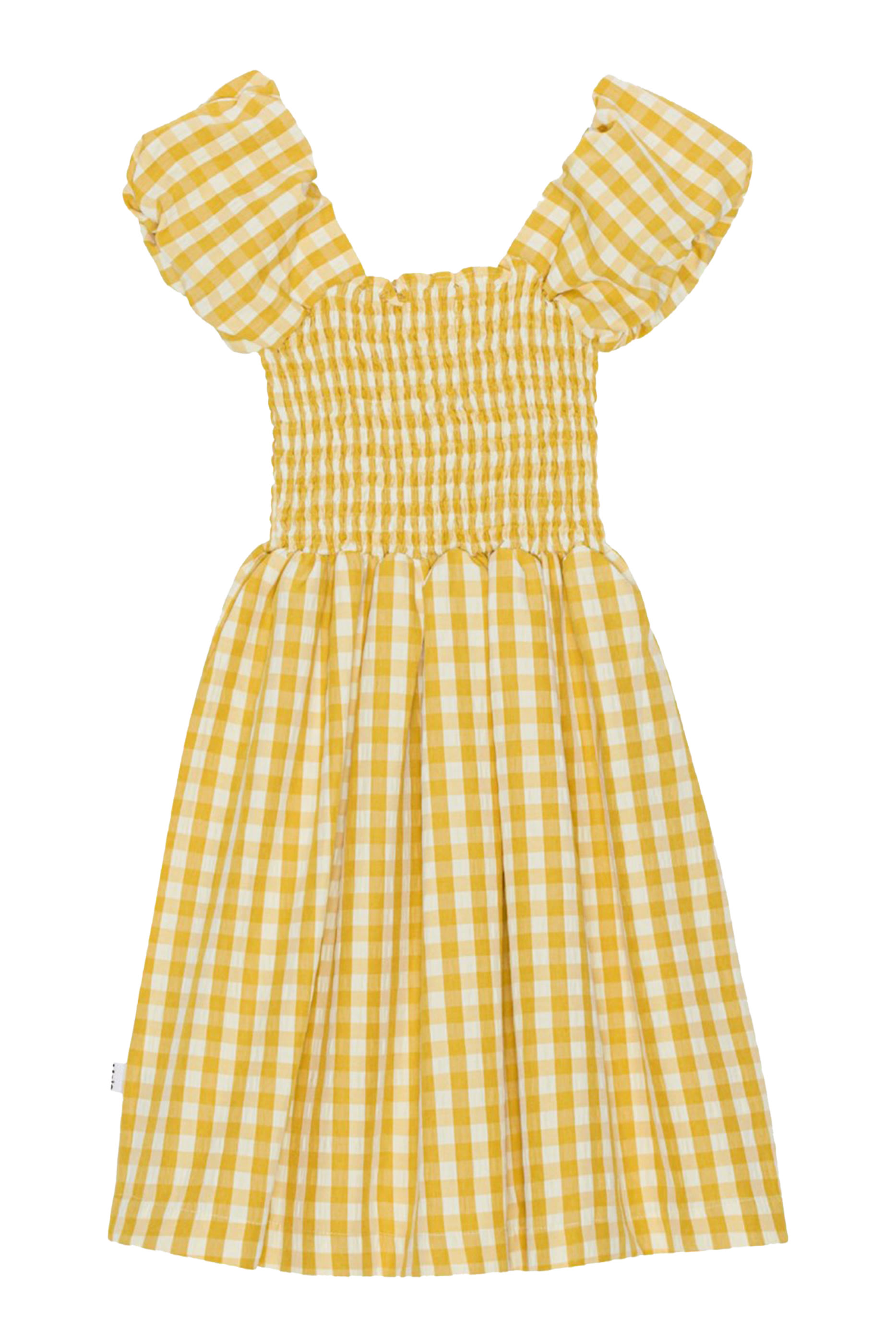 Kids Check Smocked Dress