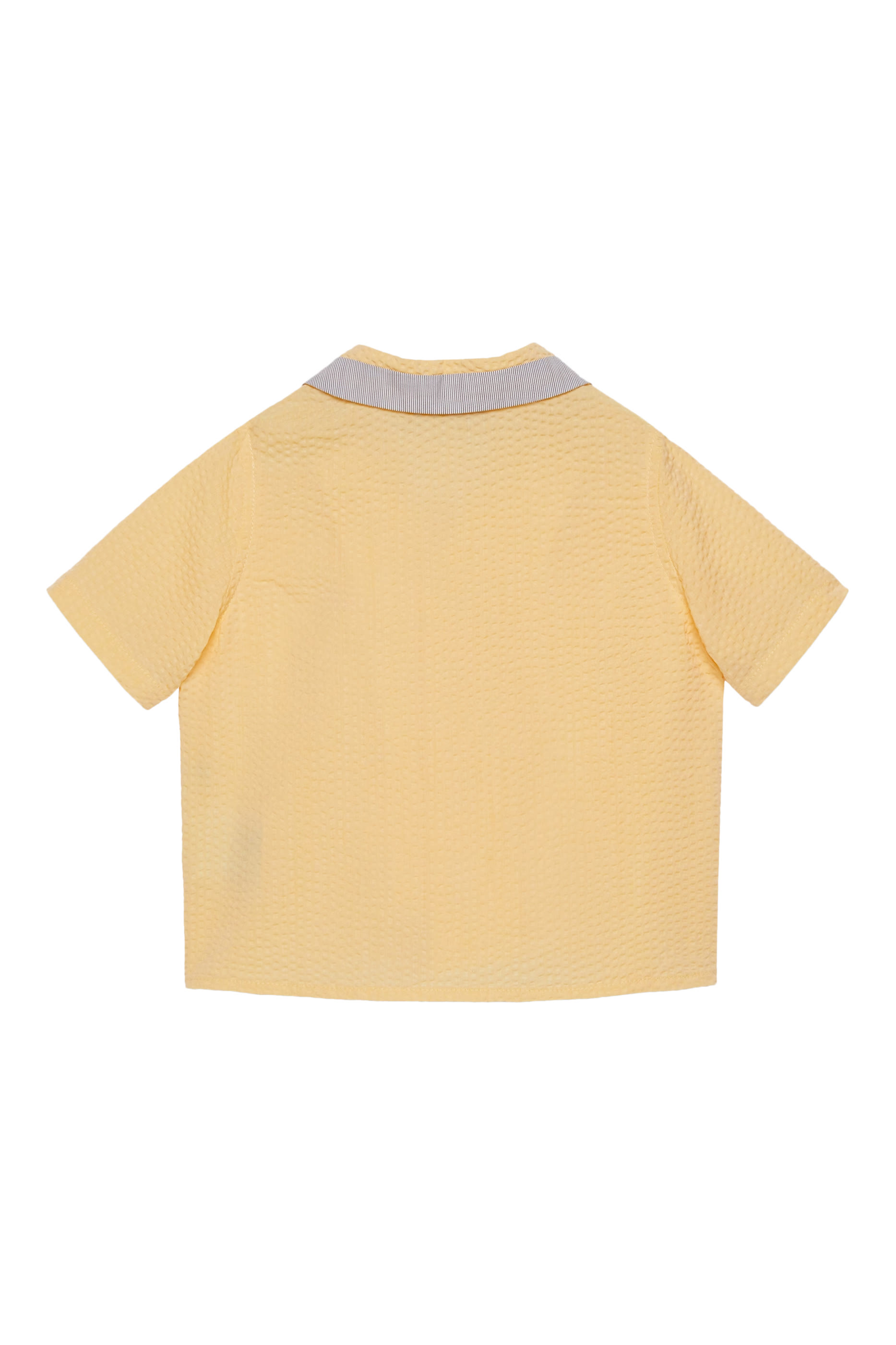 Kids Crinkled Cotton Shirt