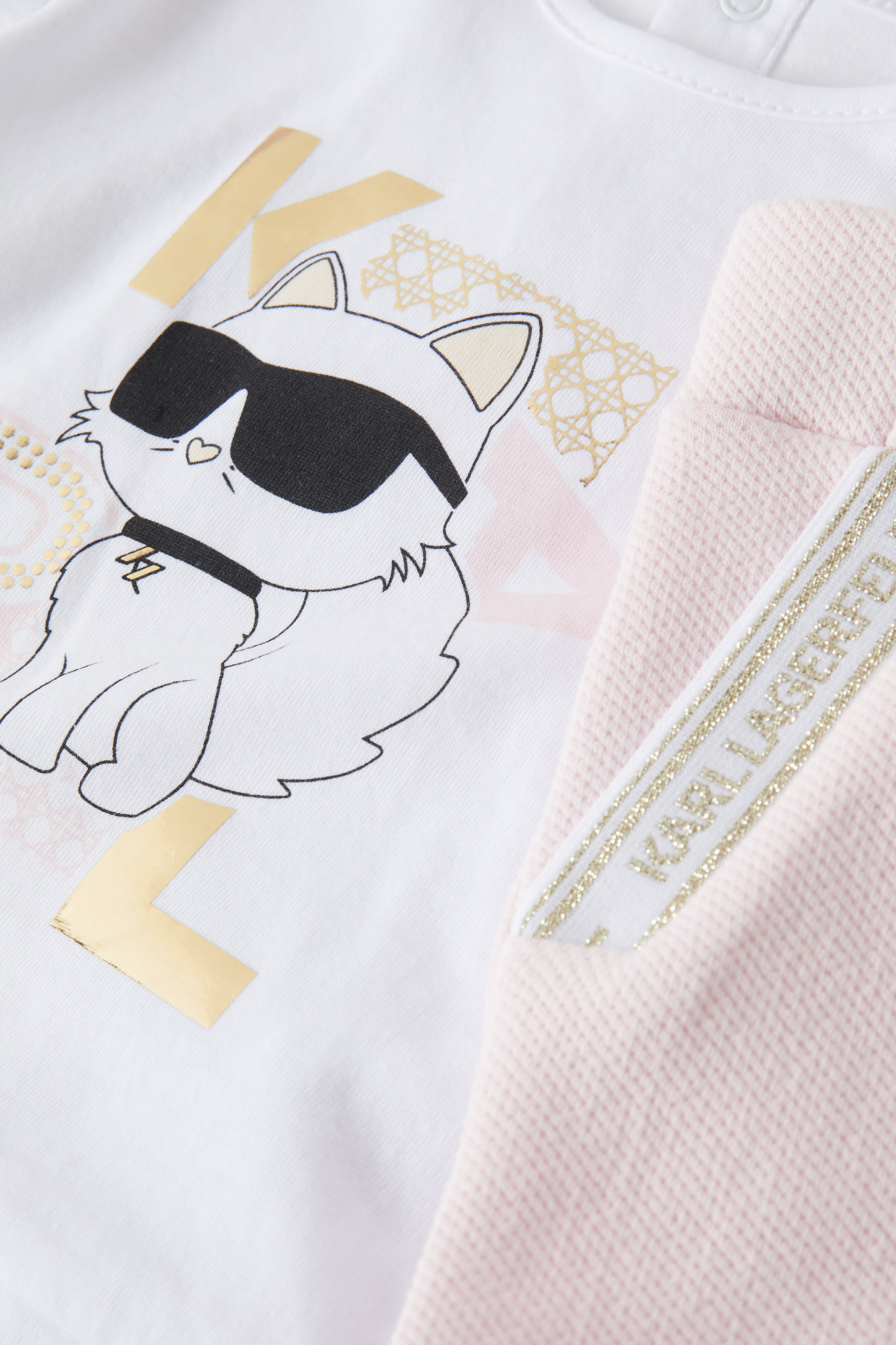 Kids Choupette Logo Shorts Set