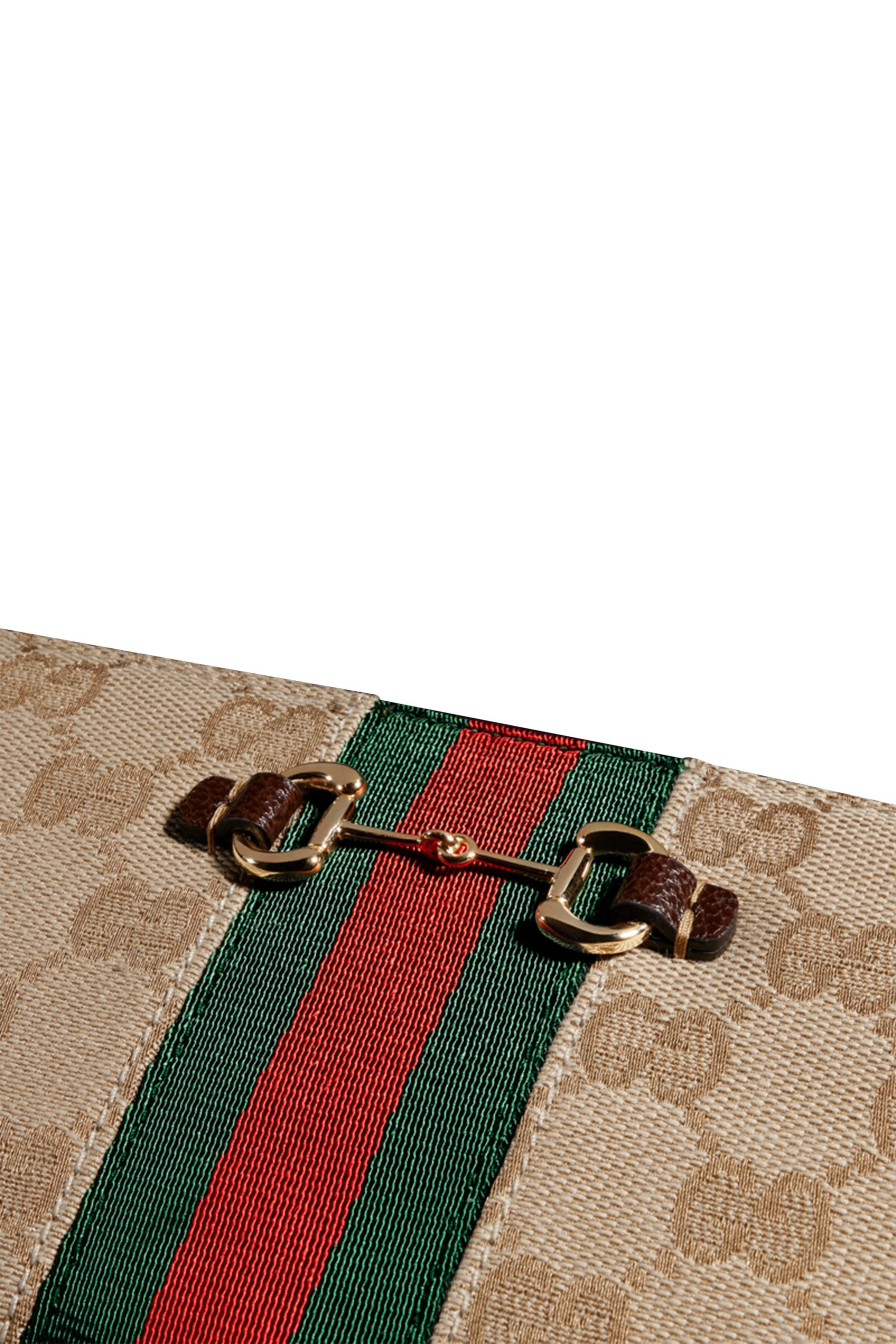 Horsebit Web Zip Around Wallet 