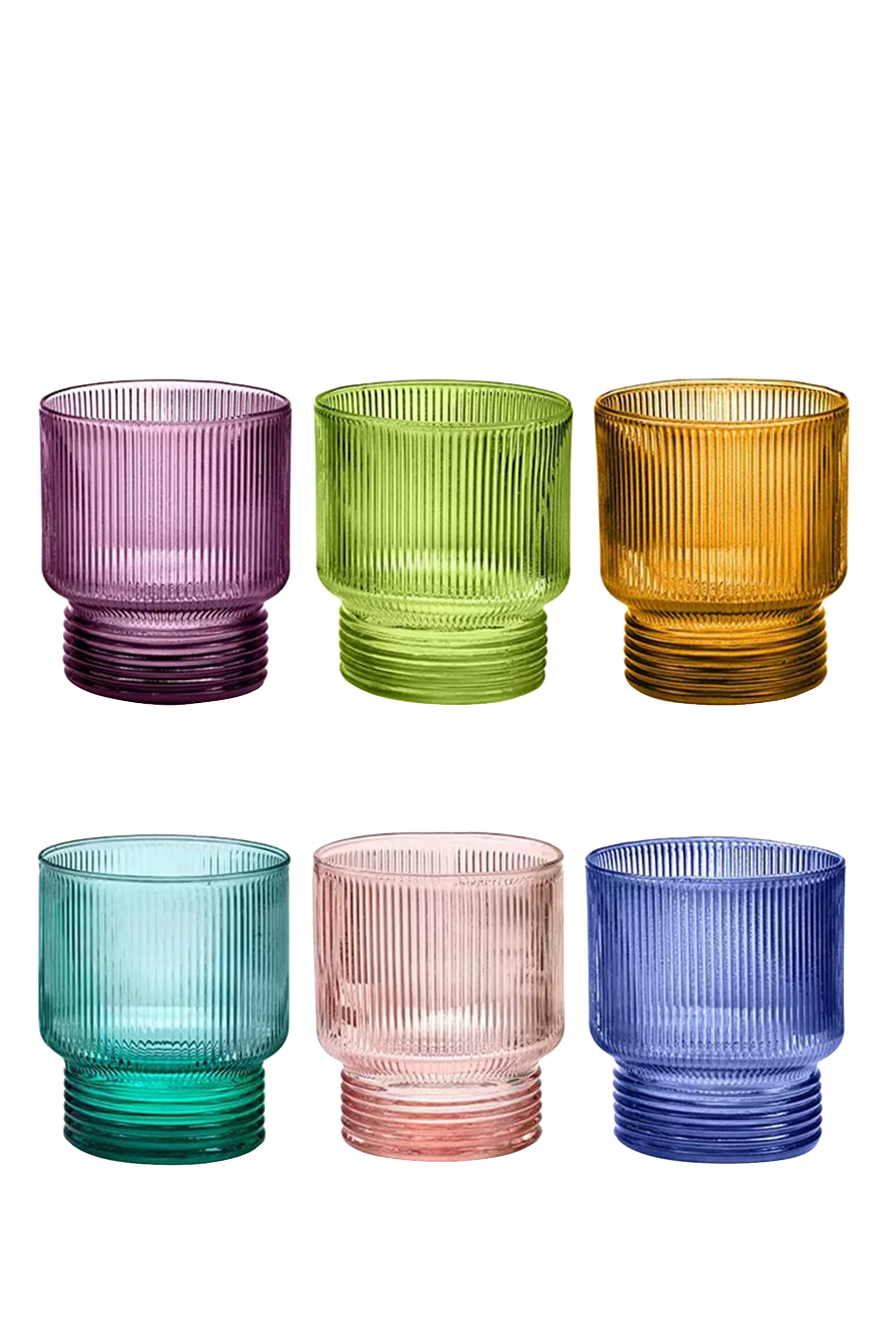 Todomodo Assorted Tumbler, Set of 6