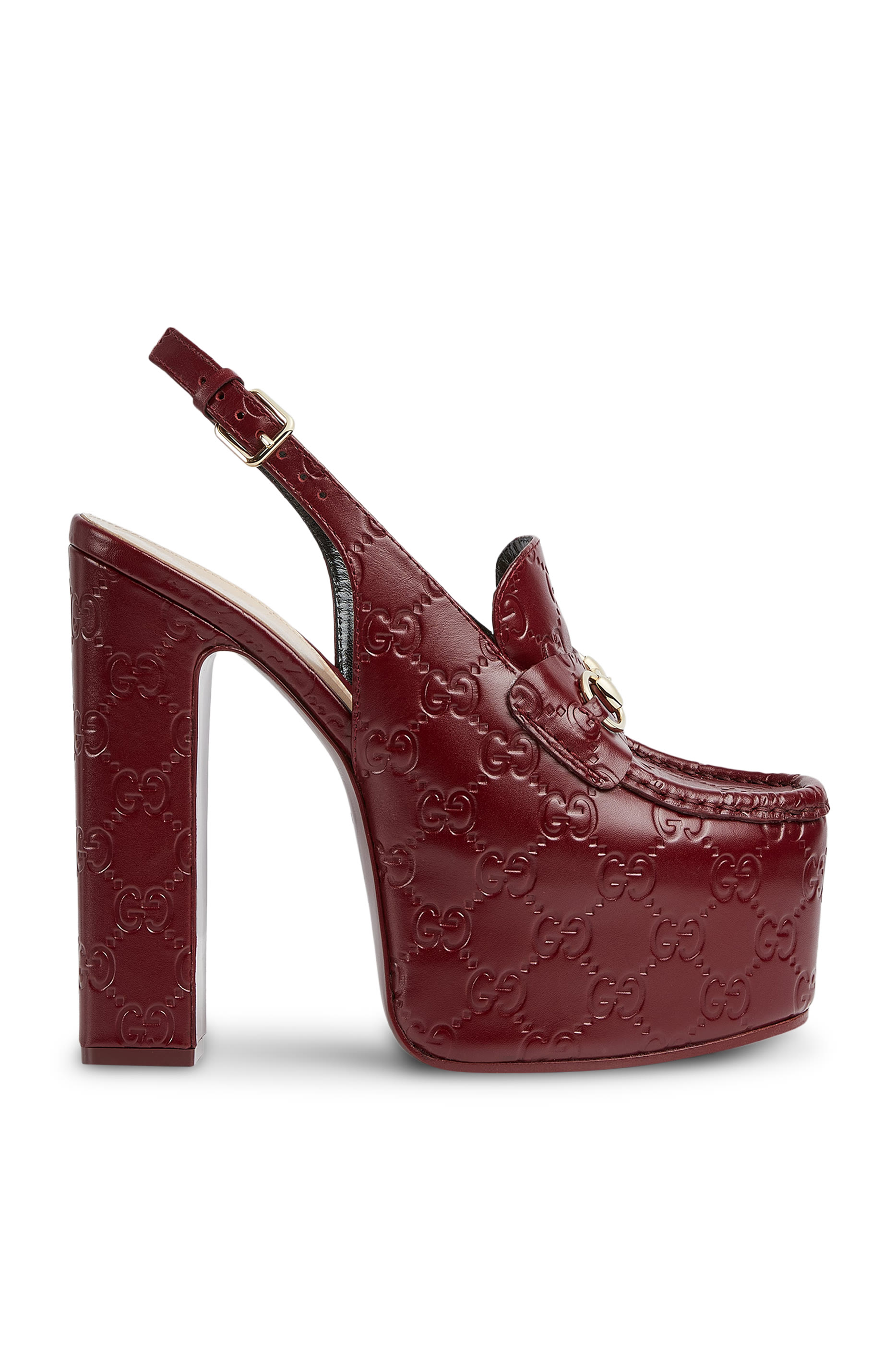 Horsebit 145 Platform Loafer Slingbacks