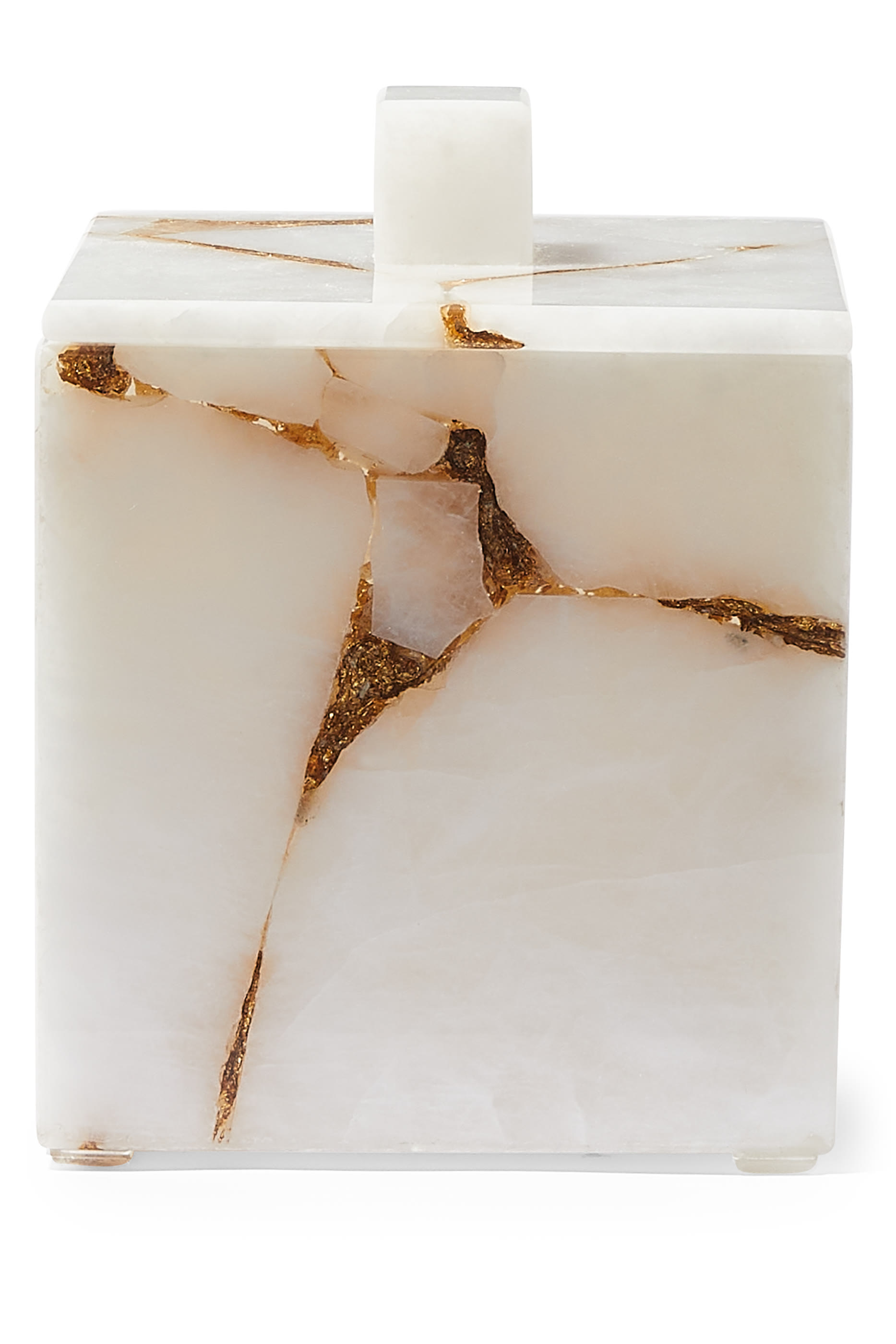 Taj Milk Quartz Container