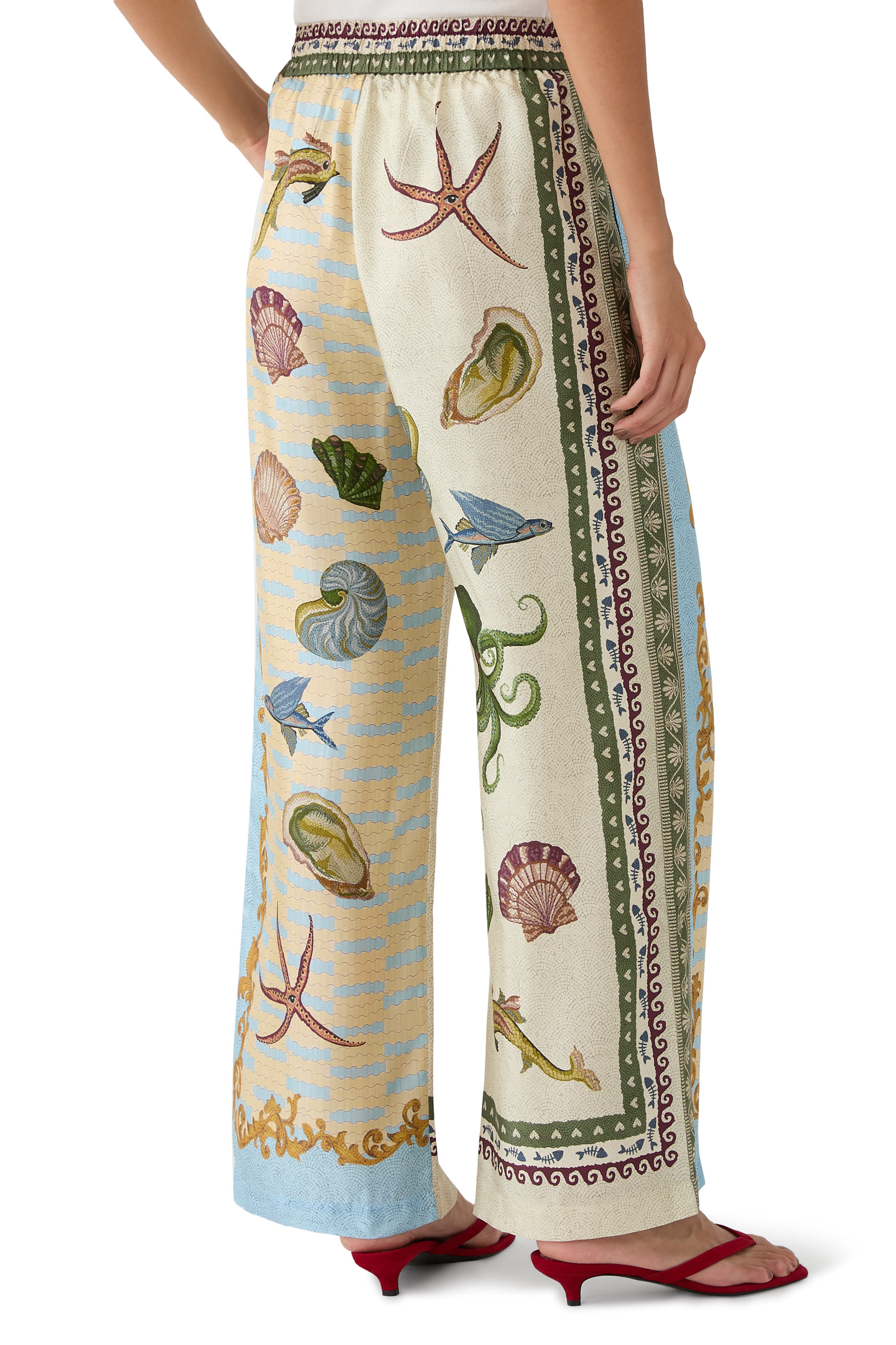 Bath House Silk Pants