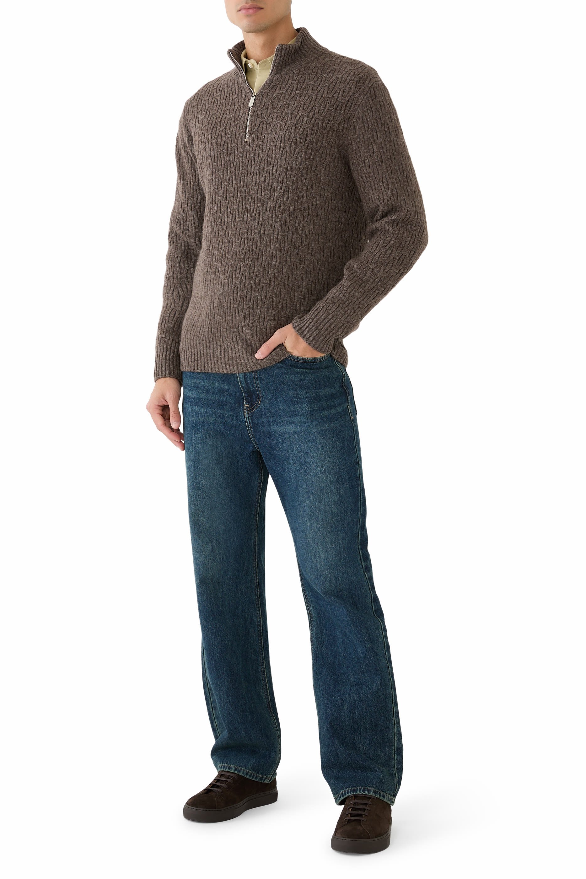 Lupetto Half-Zip Knitwear