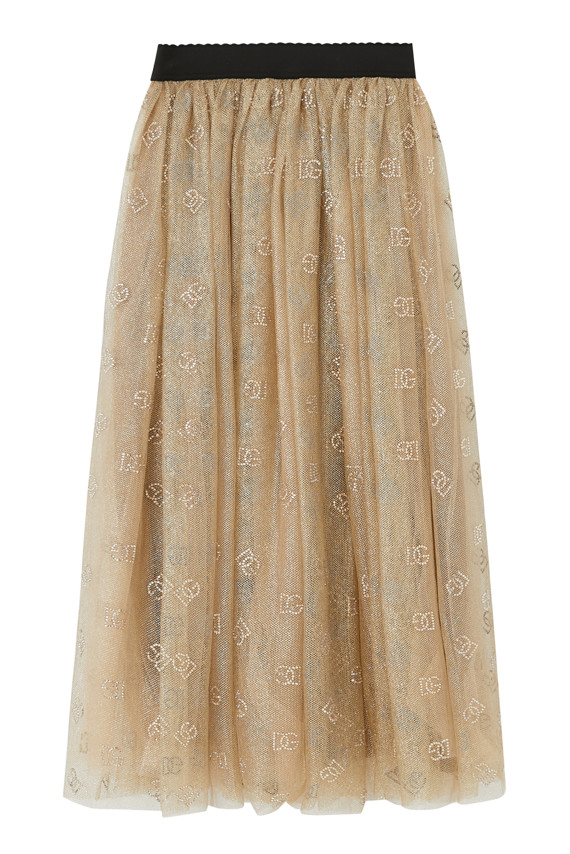 Kids Tulle Skirt with DG Logo