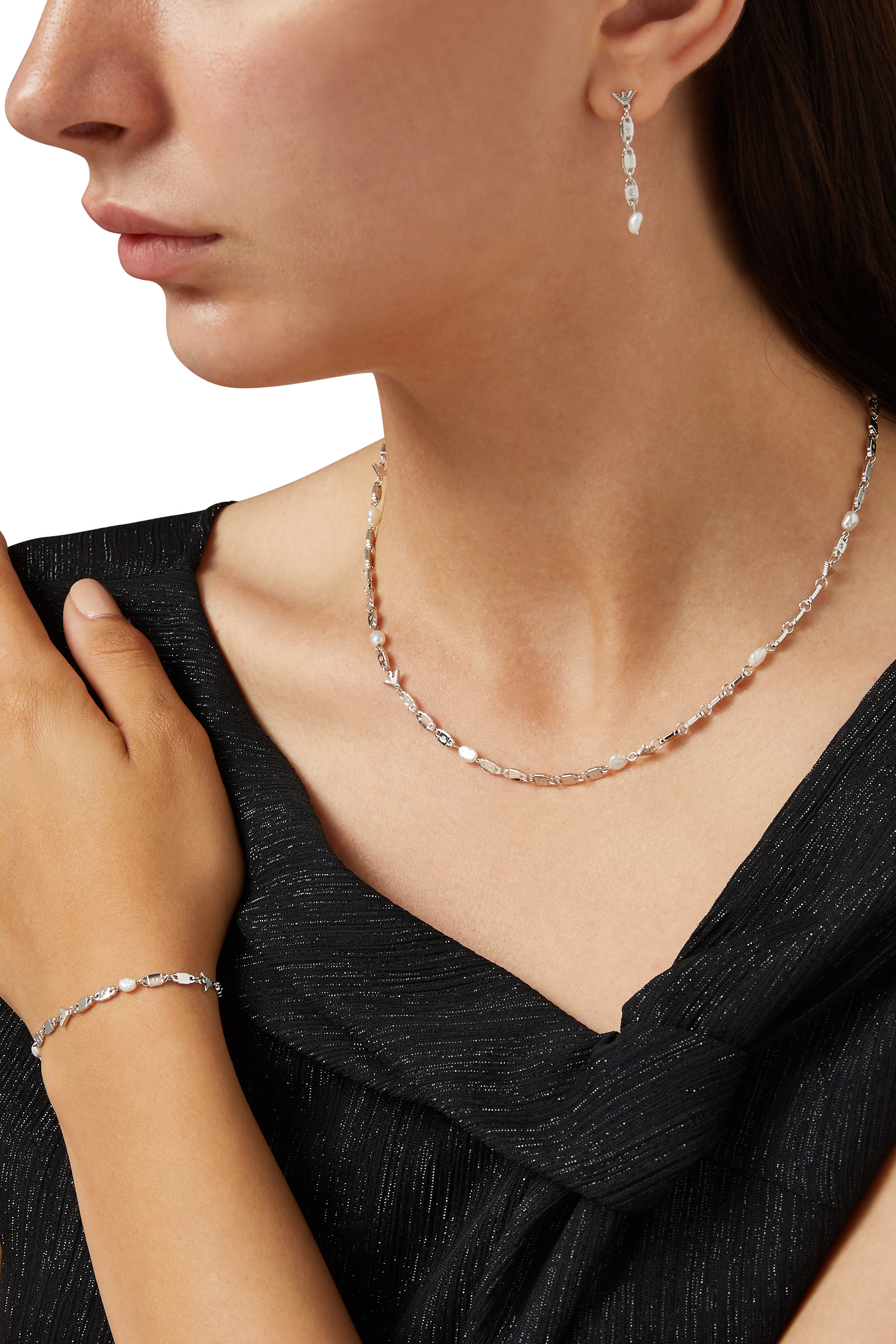 Eagle Essential Necklace, Sterling Silver